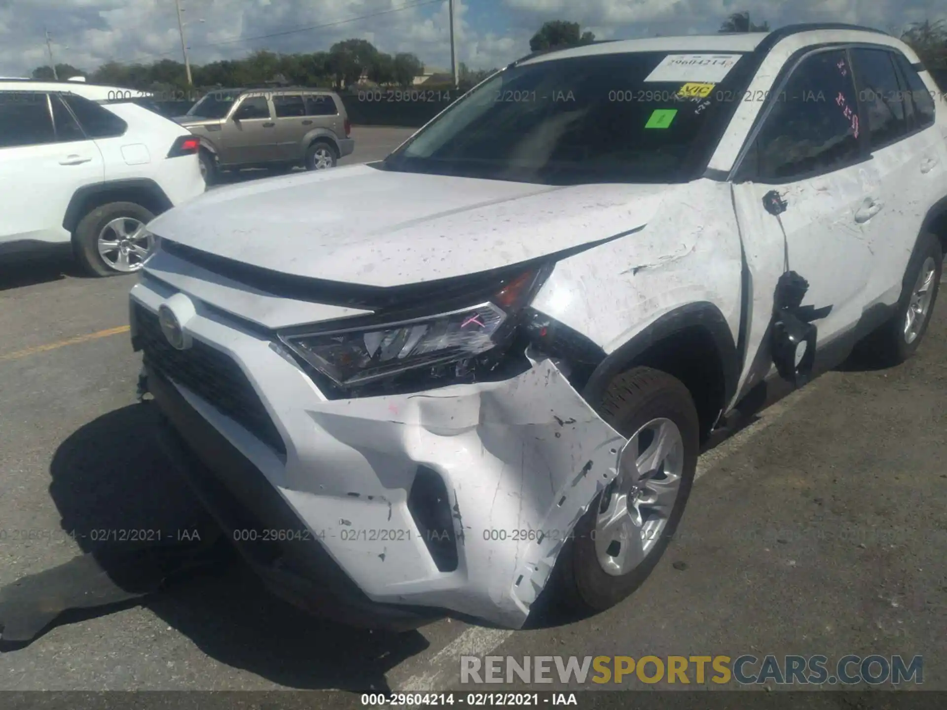 6 Photograph of a damaged car 2T3W1RFV9MC104763 TOYOTA RAV4 2021