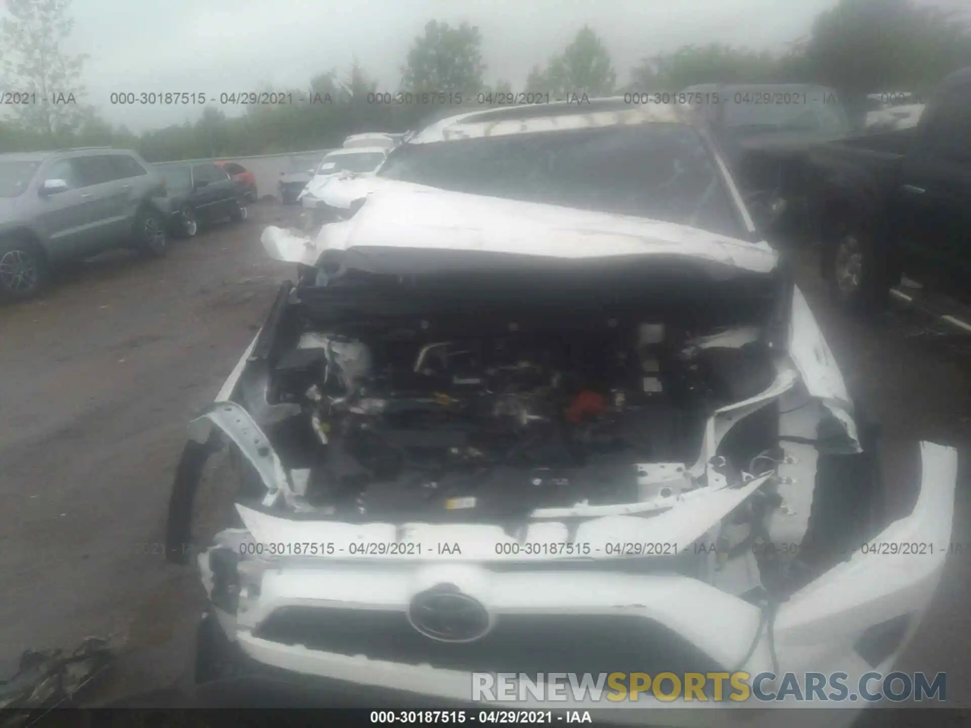 6 Photograph of a damaged car 2T3W1RFV9MC105654 TOYOTA RAV4 2021