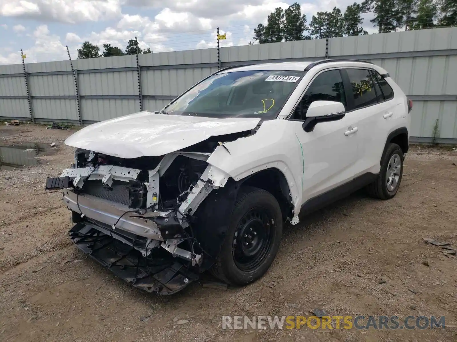 2 Photograph of a damaged car 2T3W1RFV9MC120204 TOYOTA RAV4 2021