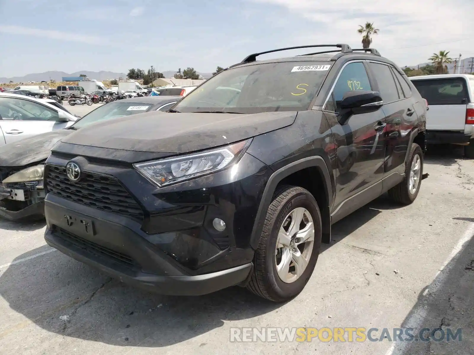 2 Фотография поврежденного автомобиля 2T3W1RFV9MC127931 TOYOTA RAV4 2021