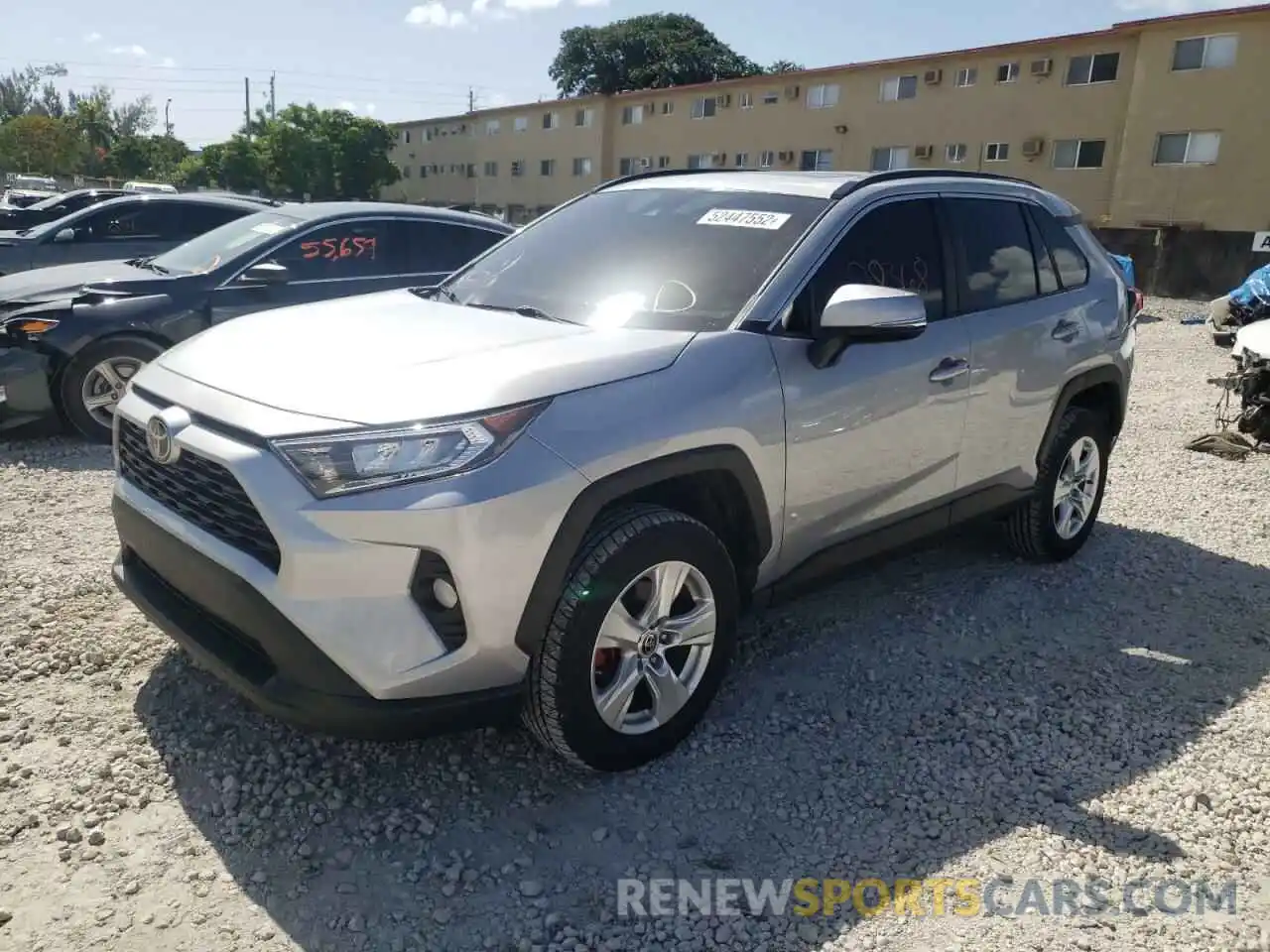 2 Photograph of a damaged car 2T3W1RFV9MC132224 TOYOTA RAV4 2021