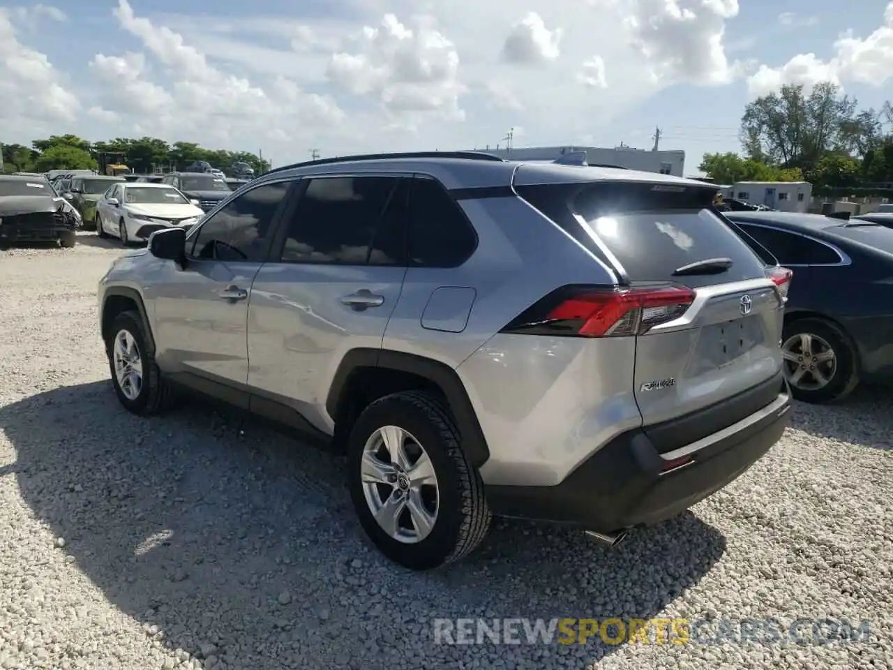 3 Photograph of a damaged car 2T3W1RFV9MC132224 TOYOTA RAV4 2021