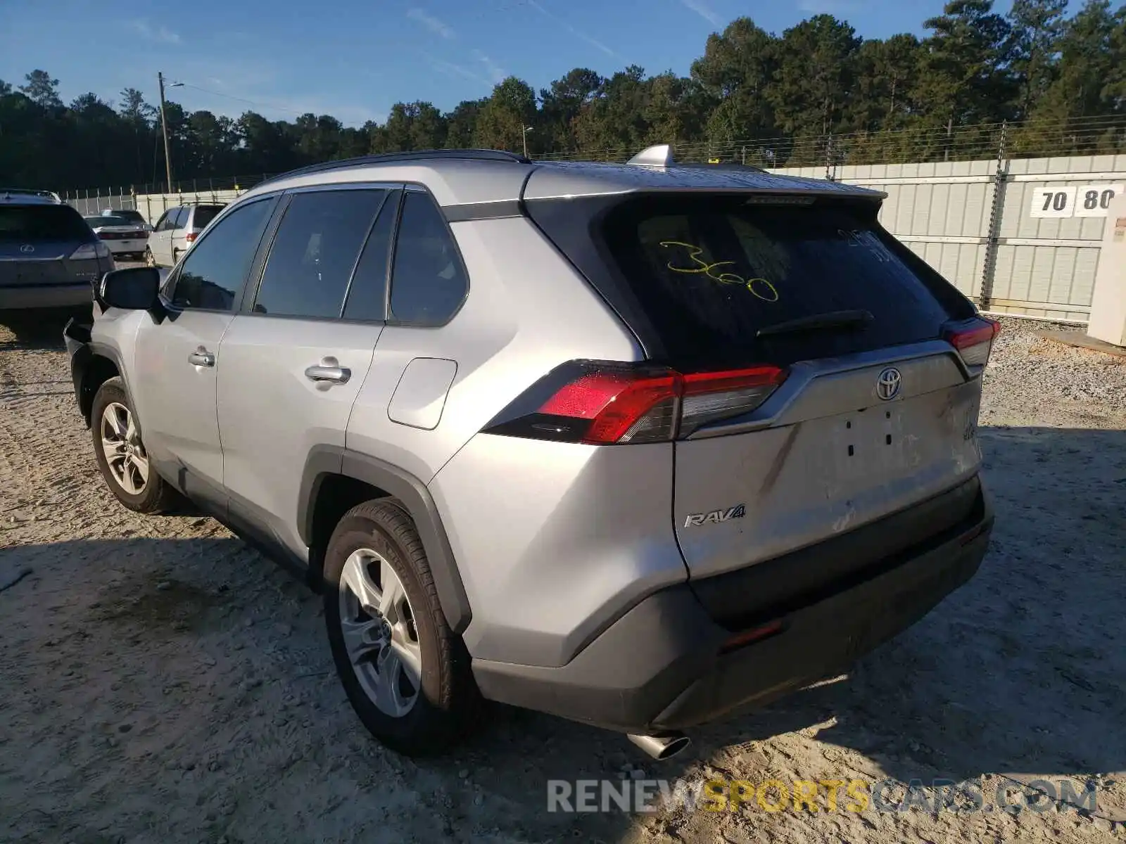 3 Photograph of a damaged car 2T3W1RFV9MC133275 TOYOTA RAV4 2021