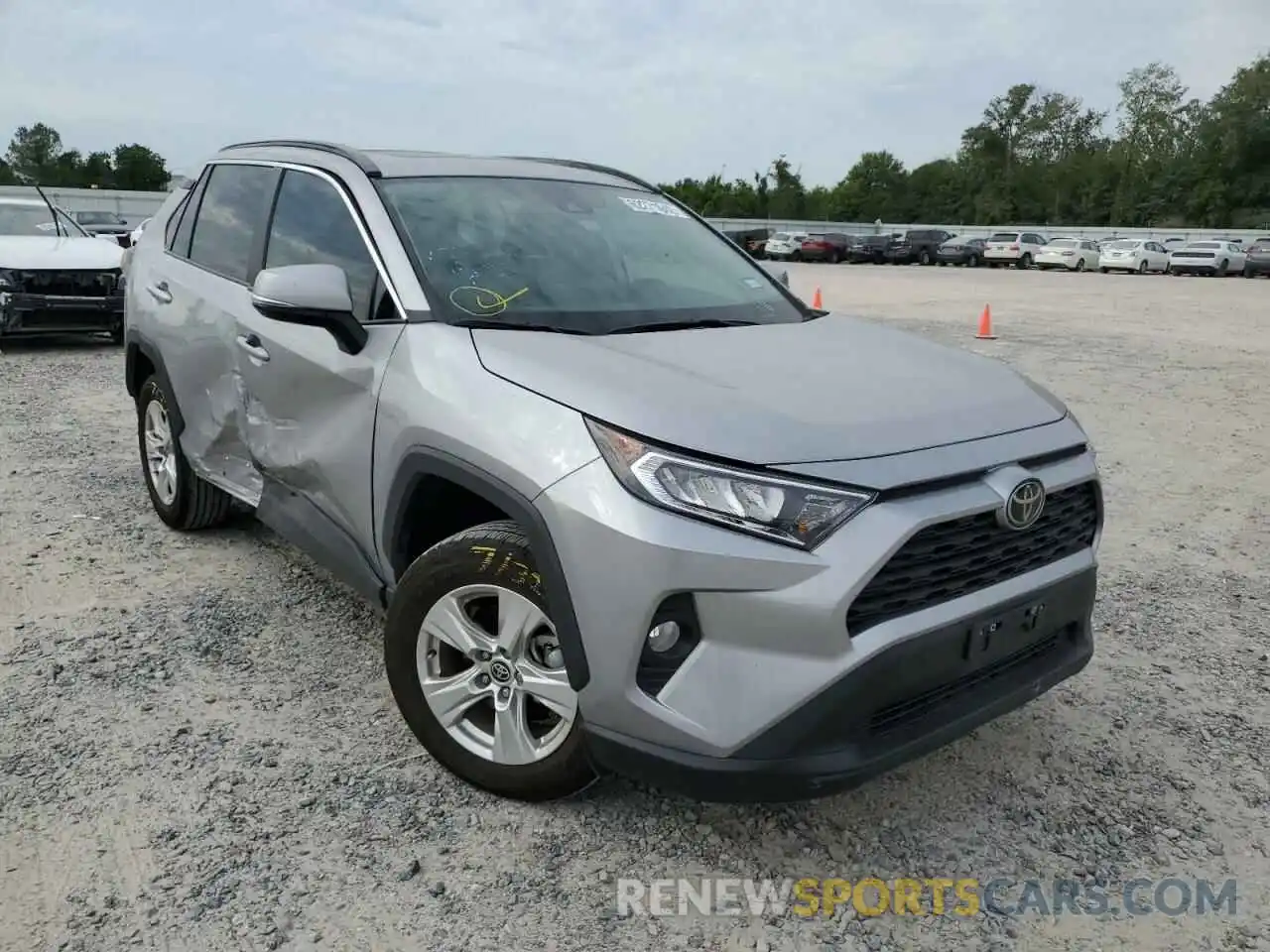 1 Photograph of a damaged car 2T3W1RFV9MC140761 TOYOTA RAV4 2021