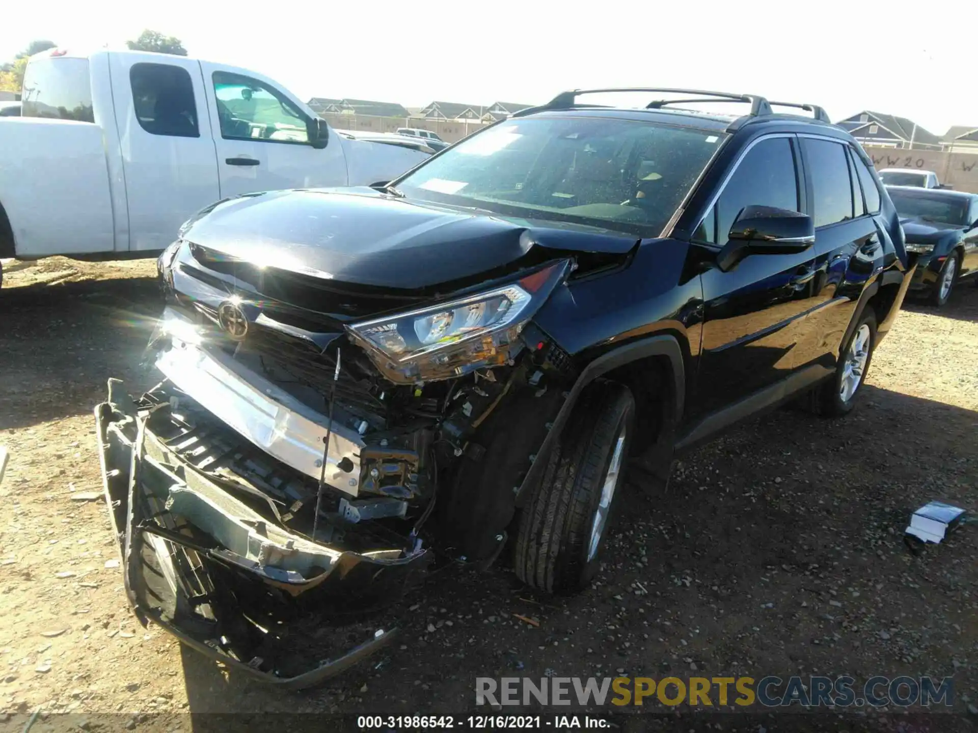 2 Photograph of a damaged car 2T3W1RFV9MC145488 TOYOTA RAV4 2021