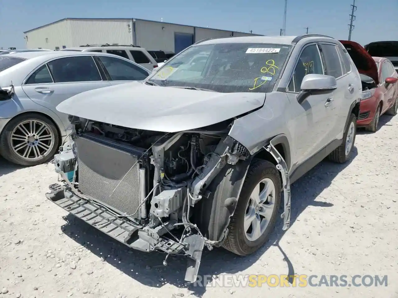 2 Photograph of a damaged car 2T3W1RFV9MC153333 TOYOTA RAV4 2021