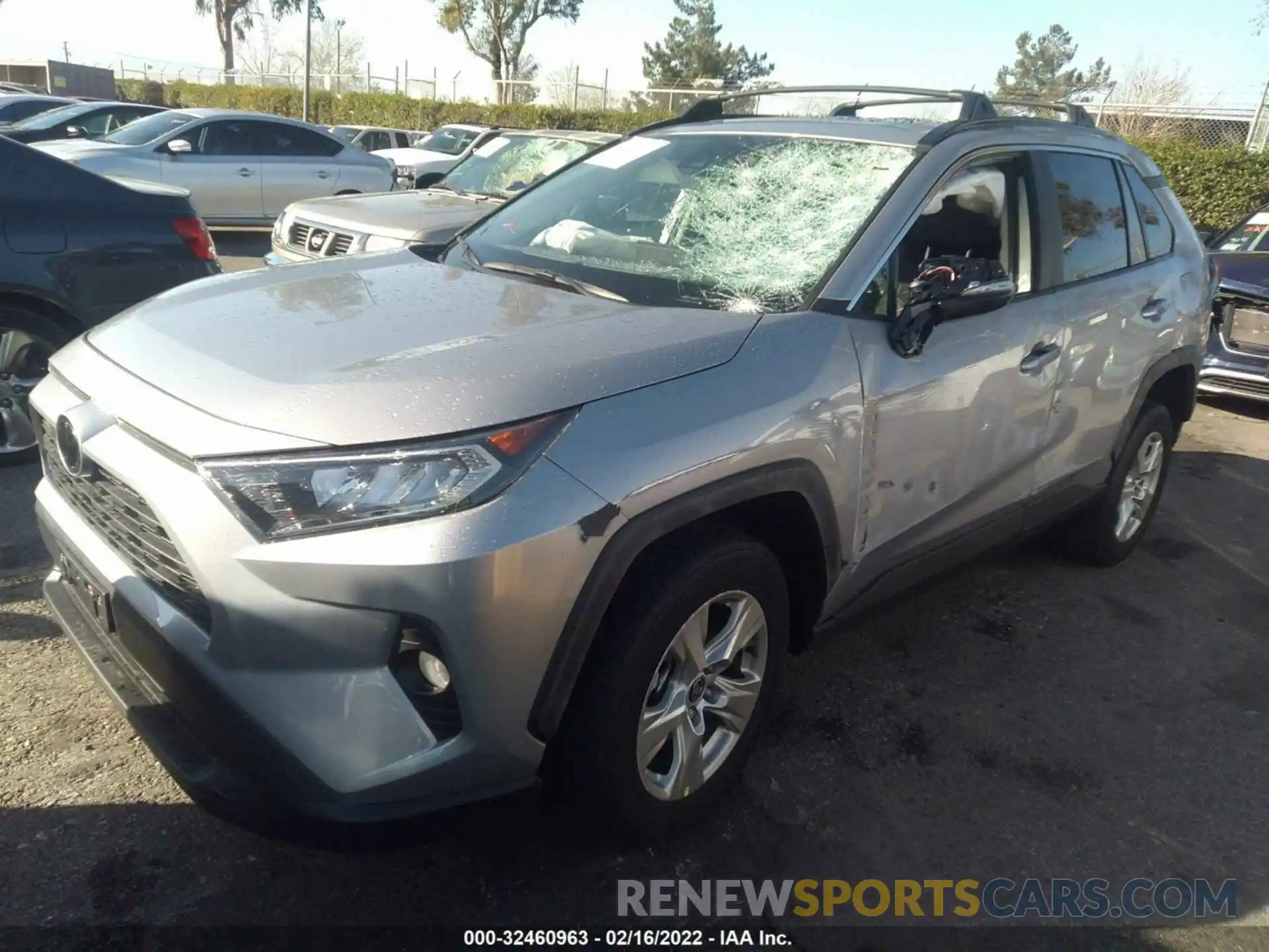 2 Photograph of a damaged car 2T3W1RFV9MC172903 TOYOTA RAV4 2021