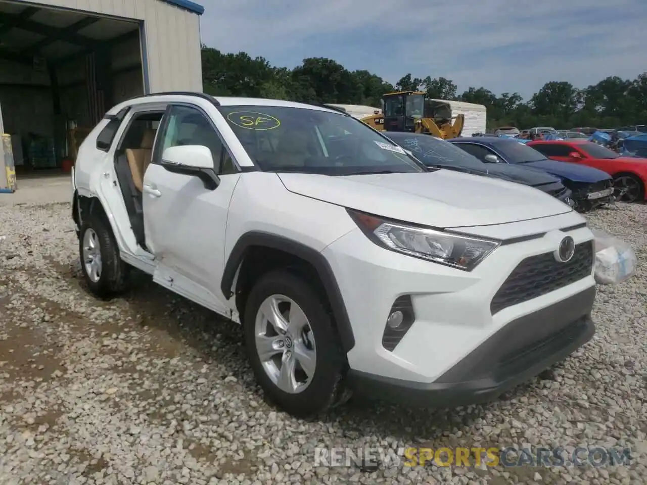 1 Фотография поврежденного автомобиля 2T3W1RFV9MW110108 TOYOTA RAV4 2021