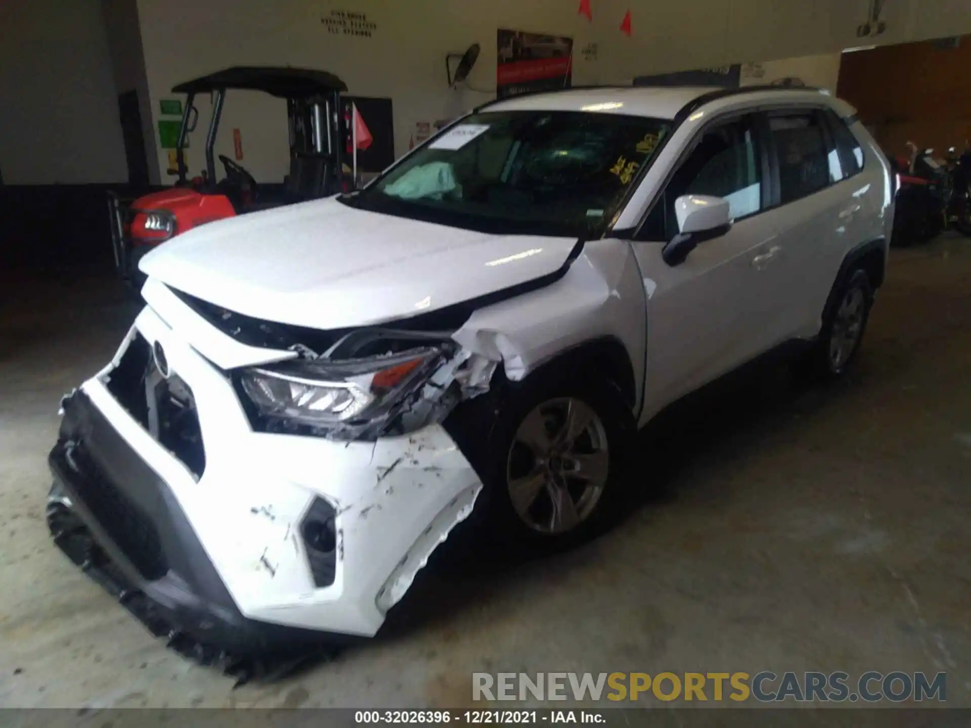 2 Photograph of a damaged car 2T3W1RFV9MW114126 TOYOTA RAV4 2021