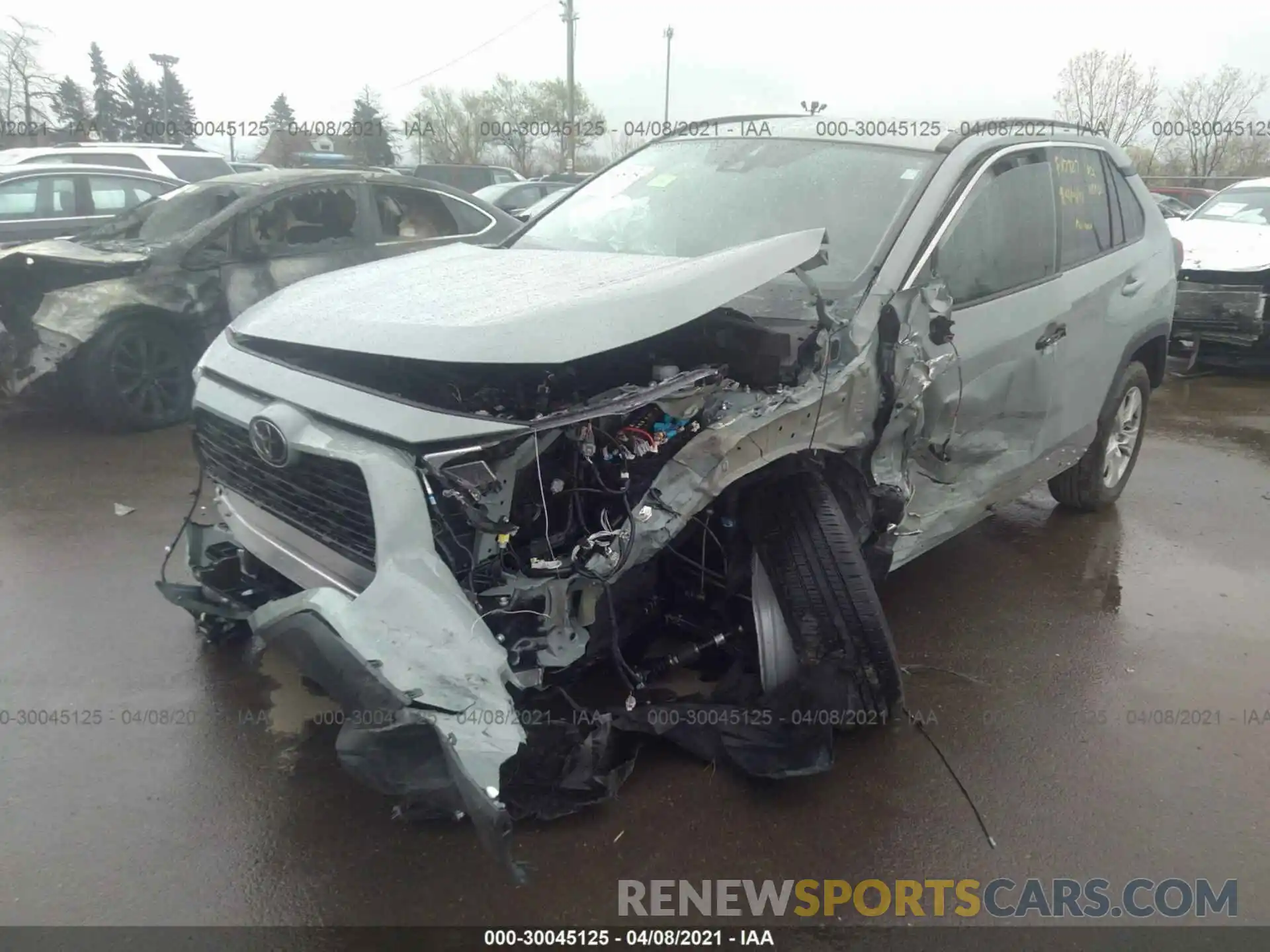 6 Photograph of a damaged car 2T3W1RFV9MW120685 TOYOTA RAV4 2021