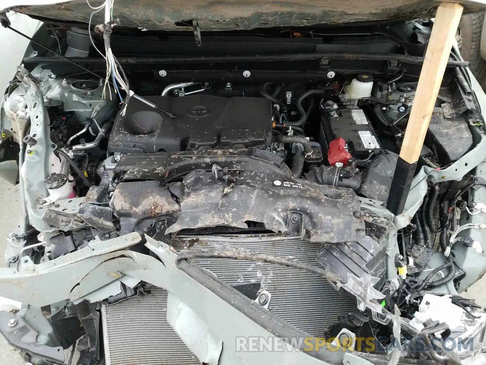 7 Фотография поврежденного автомобиля 2T3W1RFV9MW121190 TOYOTA RAV4 2021