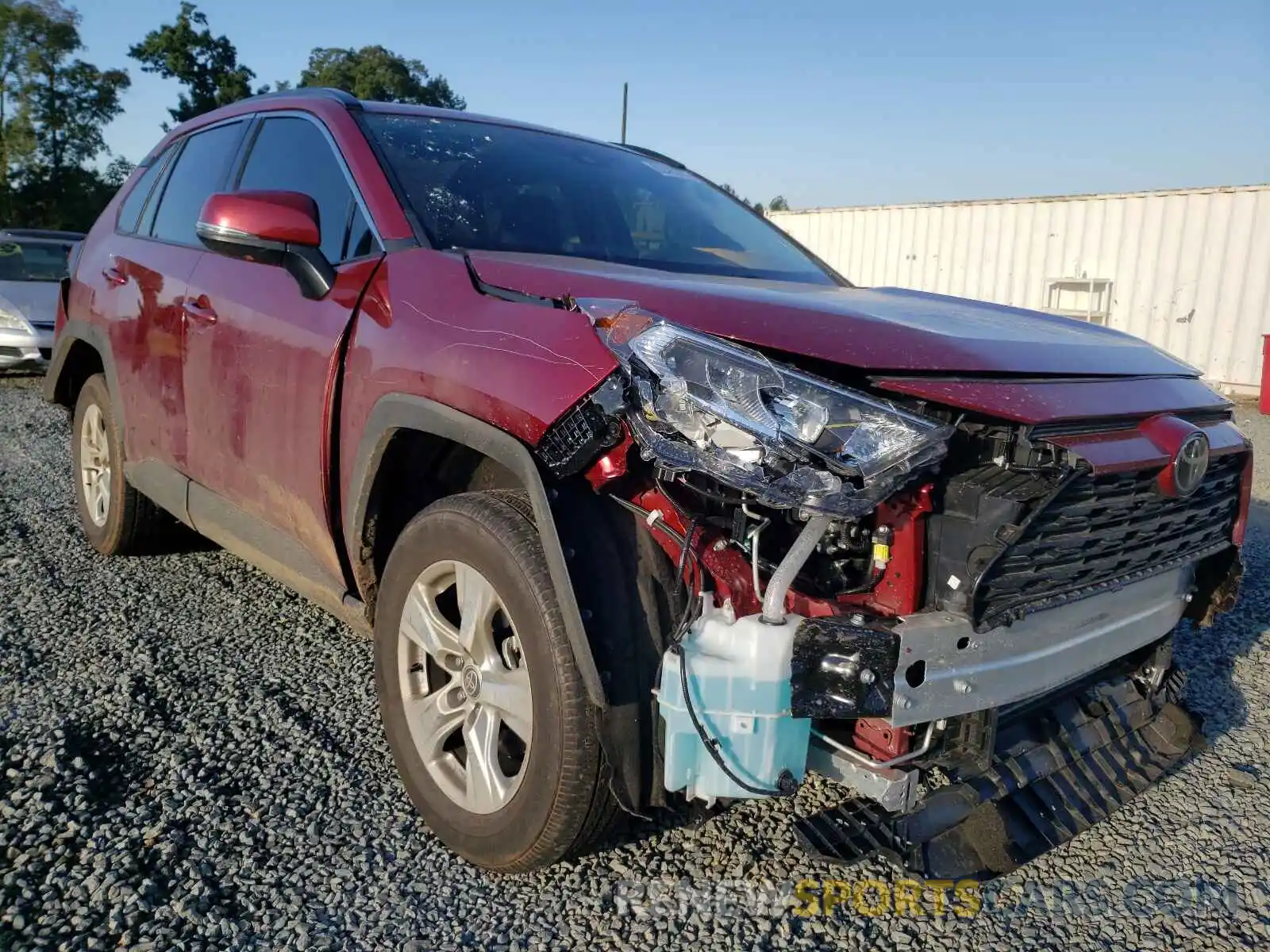 9 Photograph of a damaged car 2T3W1RFV9MW130973 TOYOTA RAV4 2021