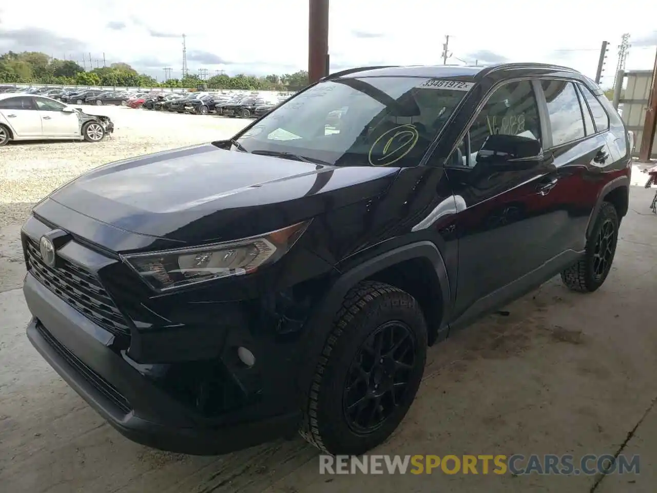 2 Photograph of a damaged car 2T3W1RFV9MW141892 TOYOTA RAV4 2021