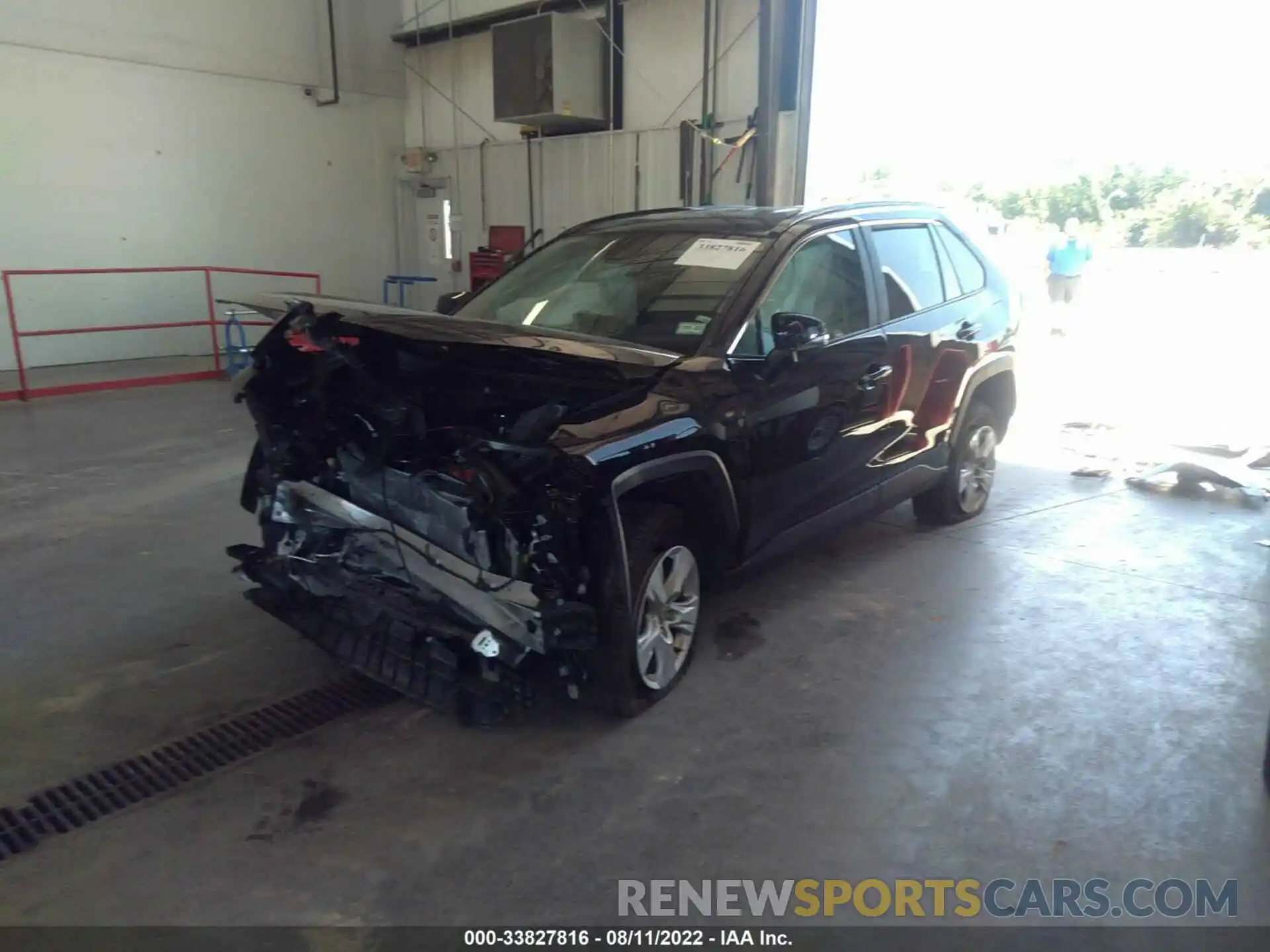 2 Photograph of a damaged car 2T3W1RFV9MW144355 TOYOTA RAV4 2021