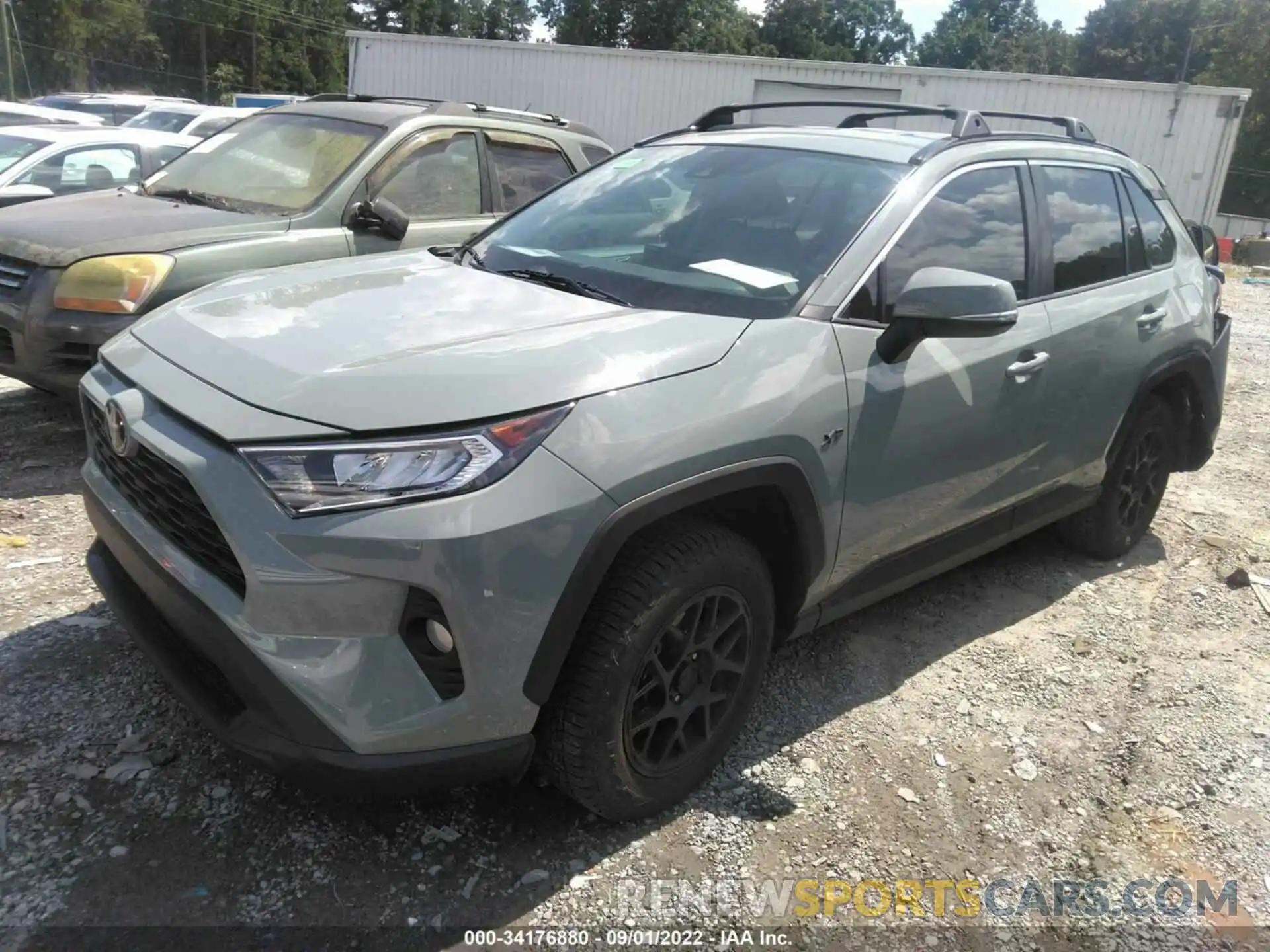 2 Фотография поврежденного автомобиля 2T3W1RFV9MW175377 TOYOTA RAV4 2021