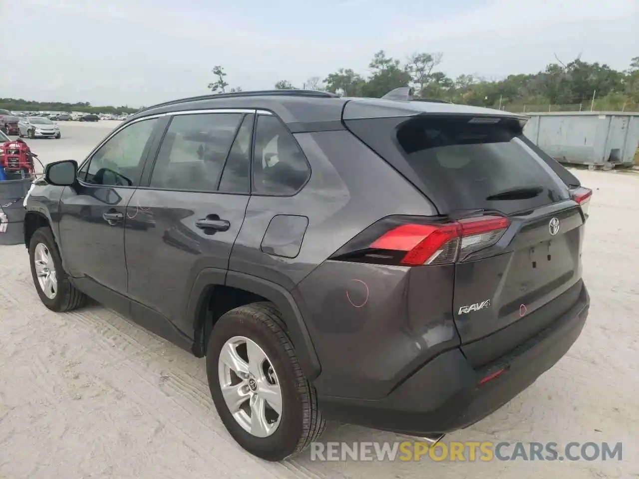 3 Photograph of a damaged car 2T3W1RFV9MW179137 TOYOTA RAV4 2021