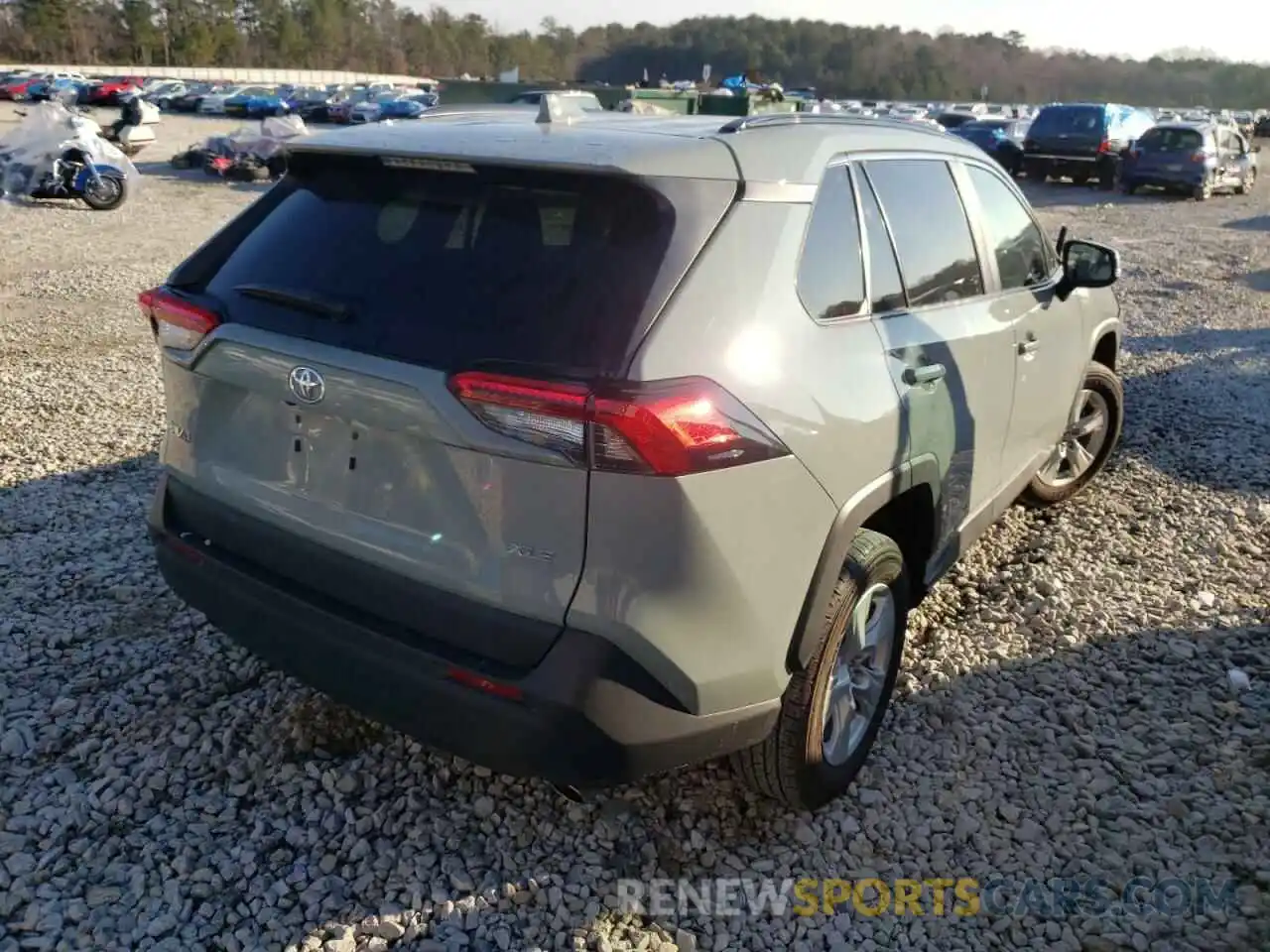 4 Photograph of a damaged car 2T3W1RFVXMC089142 TOYOTA RAV4 2021