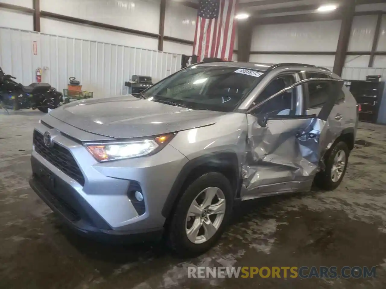 2 Photograph of a damaged car 2T3W1RFVXMC091361 TOYOTA RAV4 2021