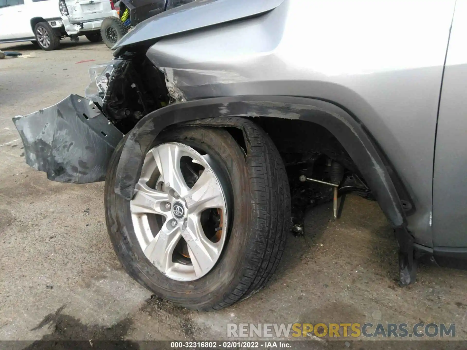 6 Photograph of a damaged car 2T3W1RFVXMC091442 TOYOTA RAV4 2021