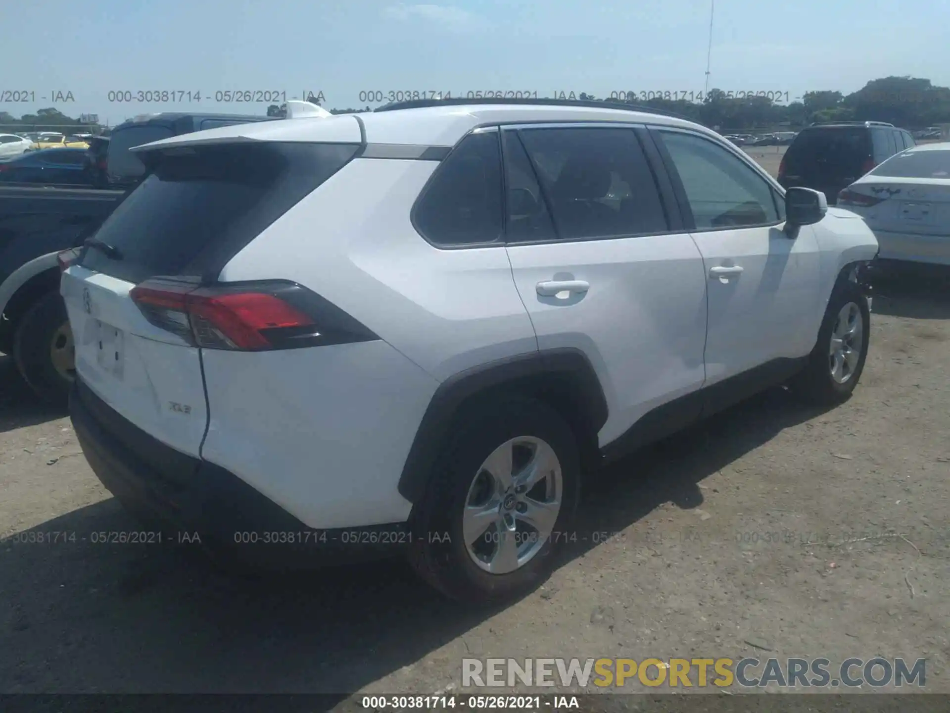 4 Photograph of a damaged car 2T3W1RFVXMC092204 TOYOTA RAV4 2021