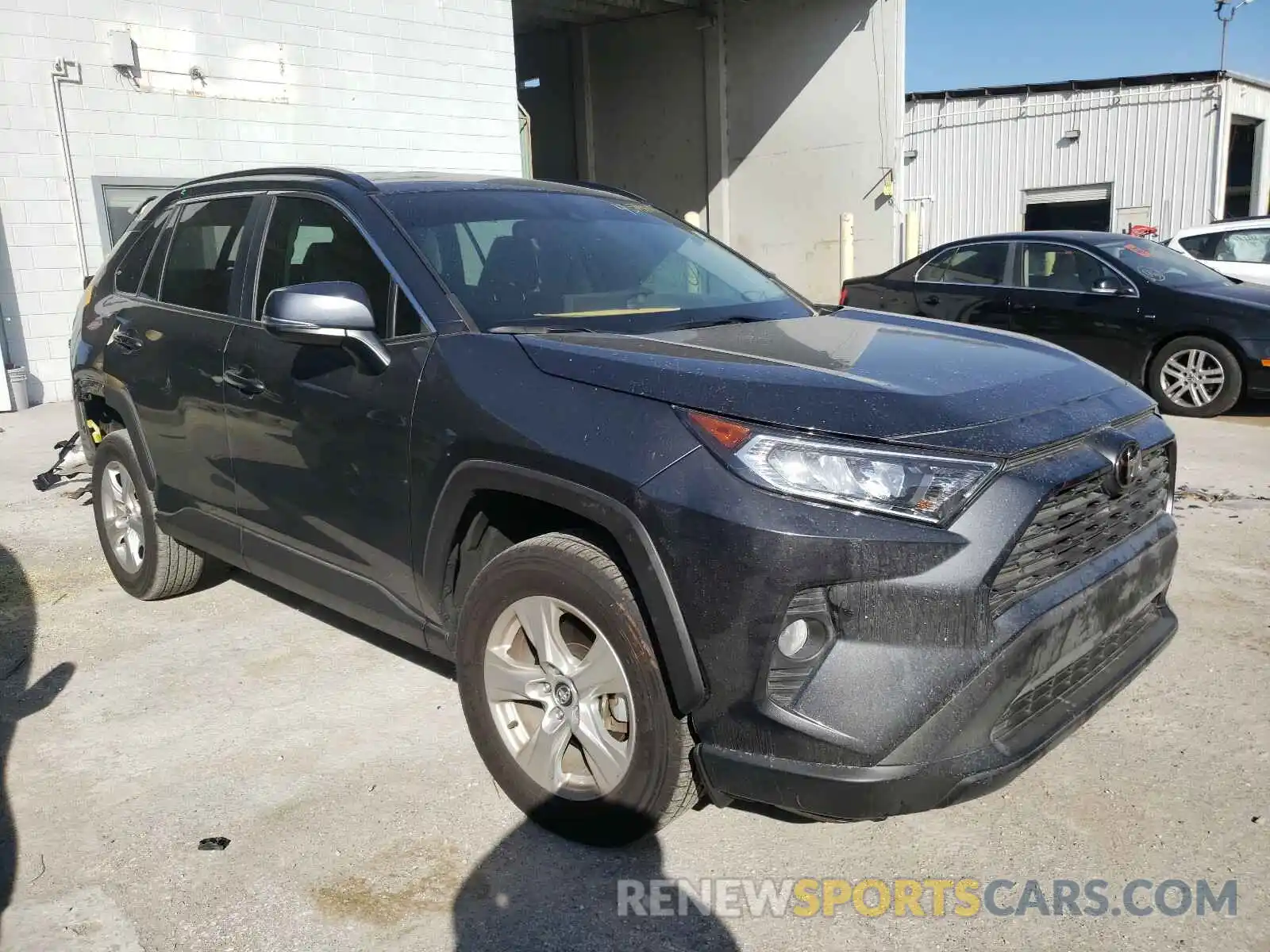 1 Photograph of a damaged car 2T3W1RFVXMC093742 TOYOTA RAV4 2021