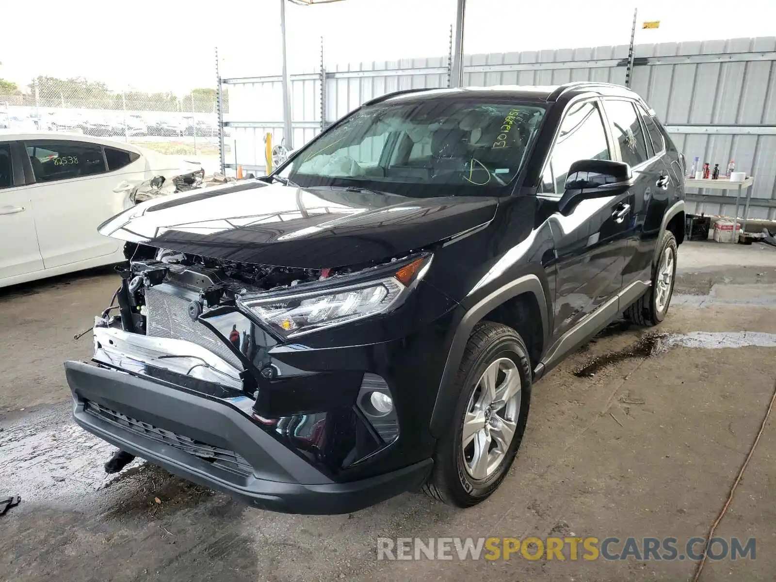 2 Photograph of a damaged car 2T3W1RFVXMC095362 TOYOTA RAV4 2021