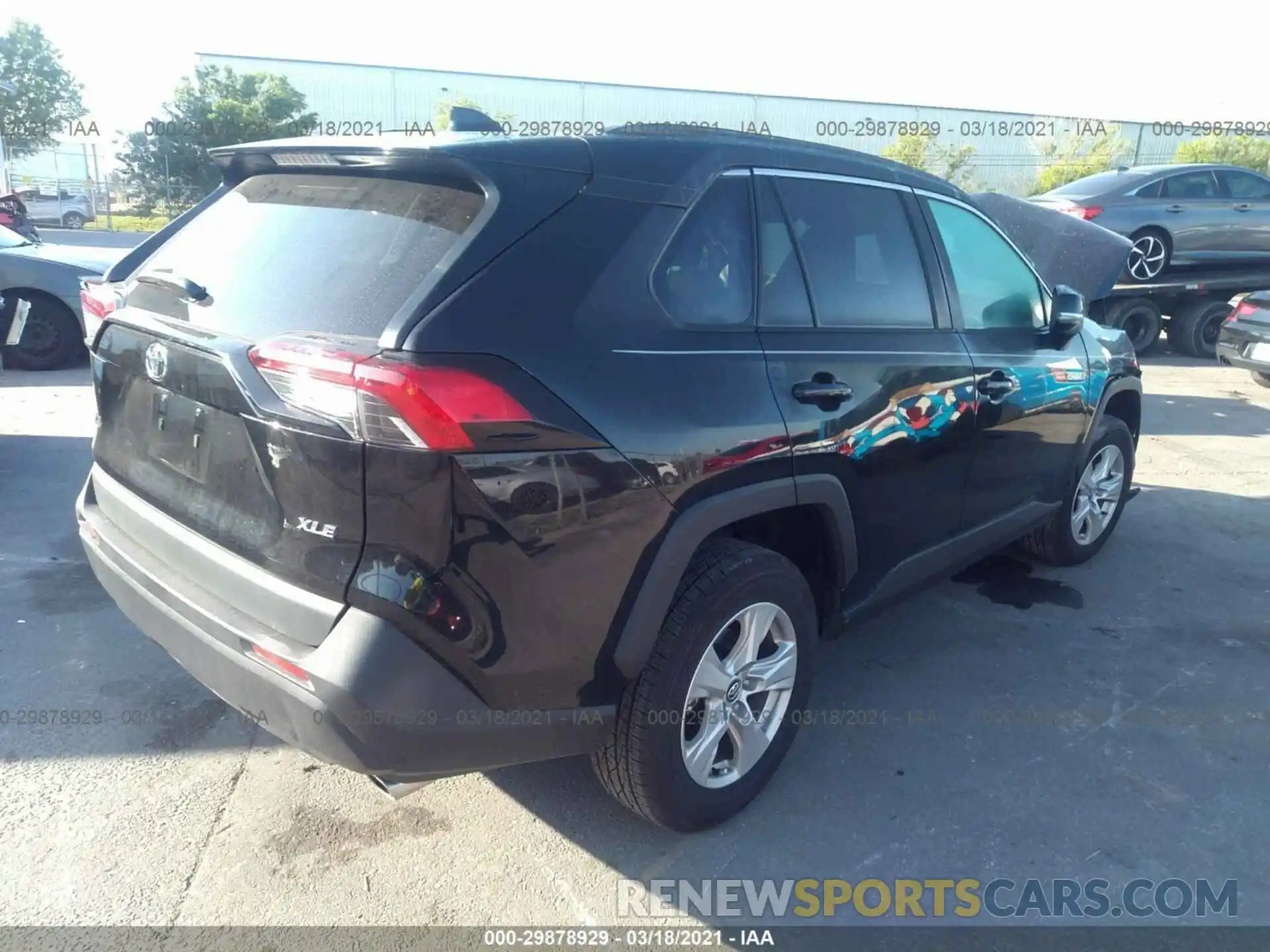 4 Photograph of a damaged car 2T3W1RFVXMC095748 TOYOTA RAV4 2021