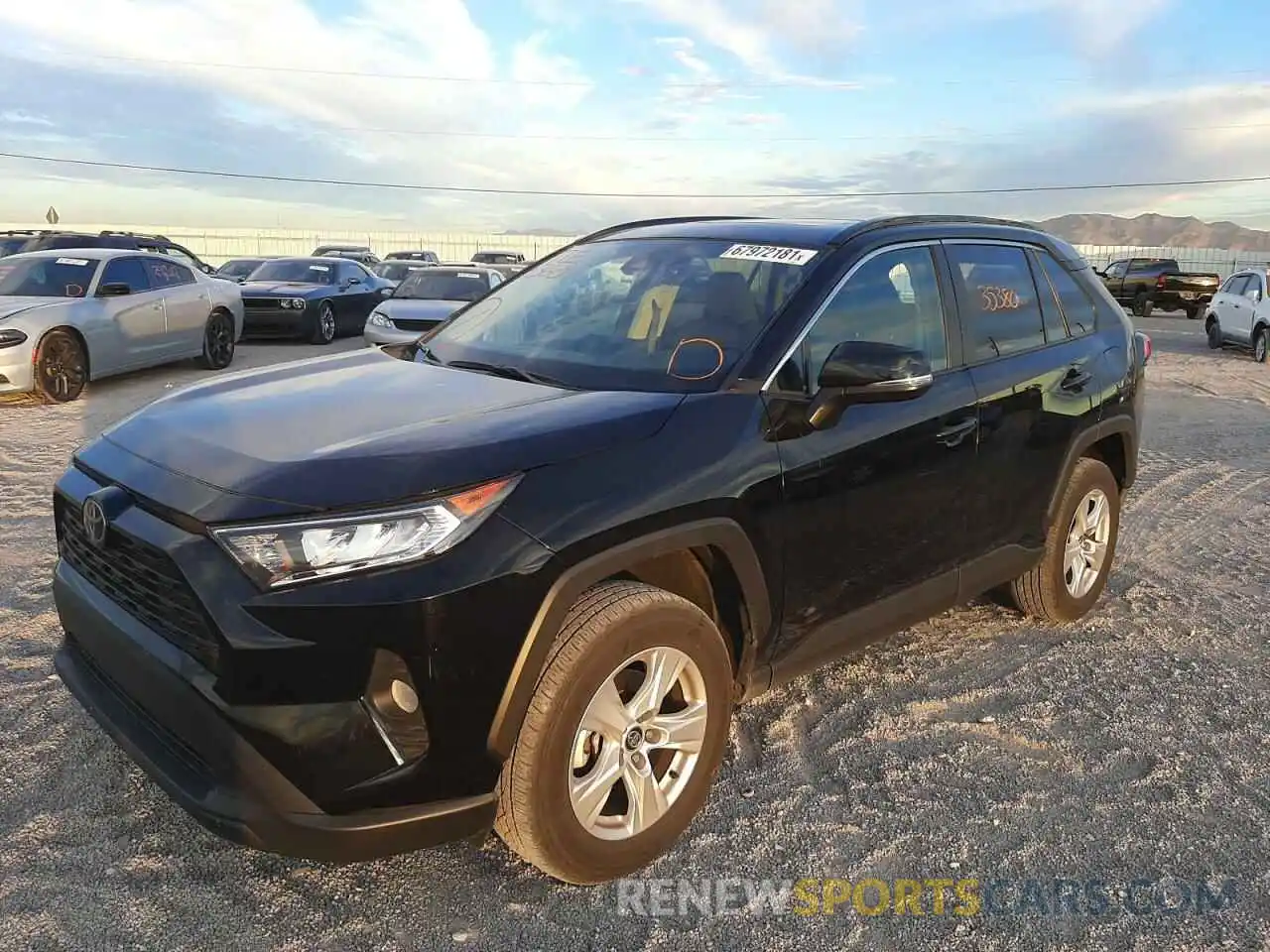 2 Photograph of a damaged car 2T3W1RFVXMC096950 TOYOTA RAV4 2021