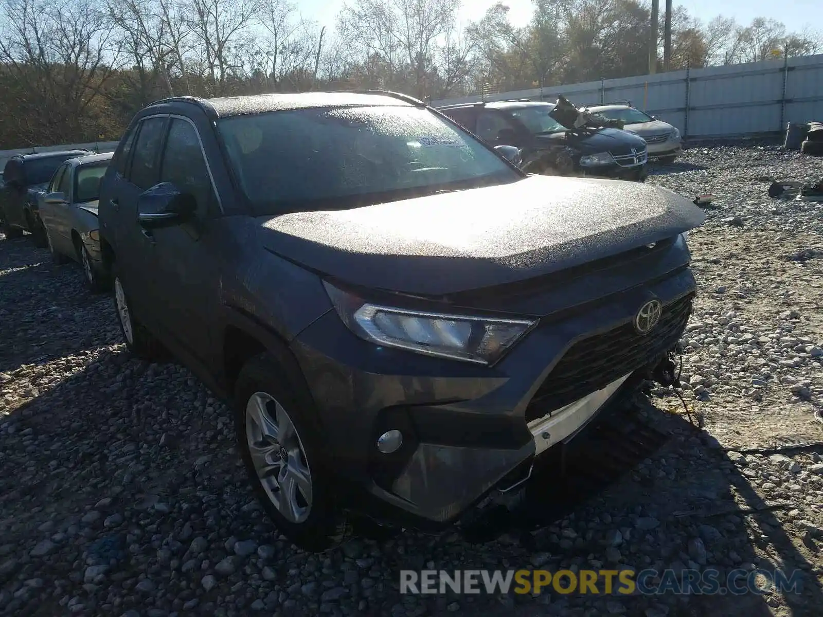 1 Photograph of a damaged car 2T3W1RFVXMC098777 TOYOTA RAV4 2021