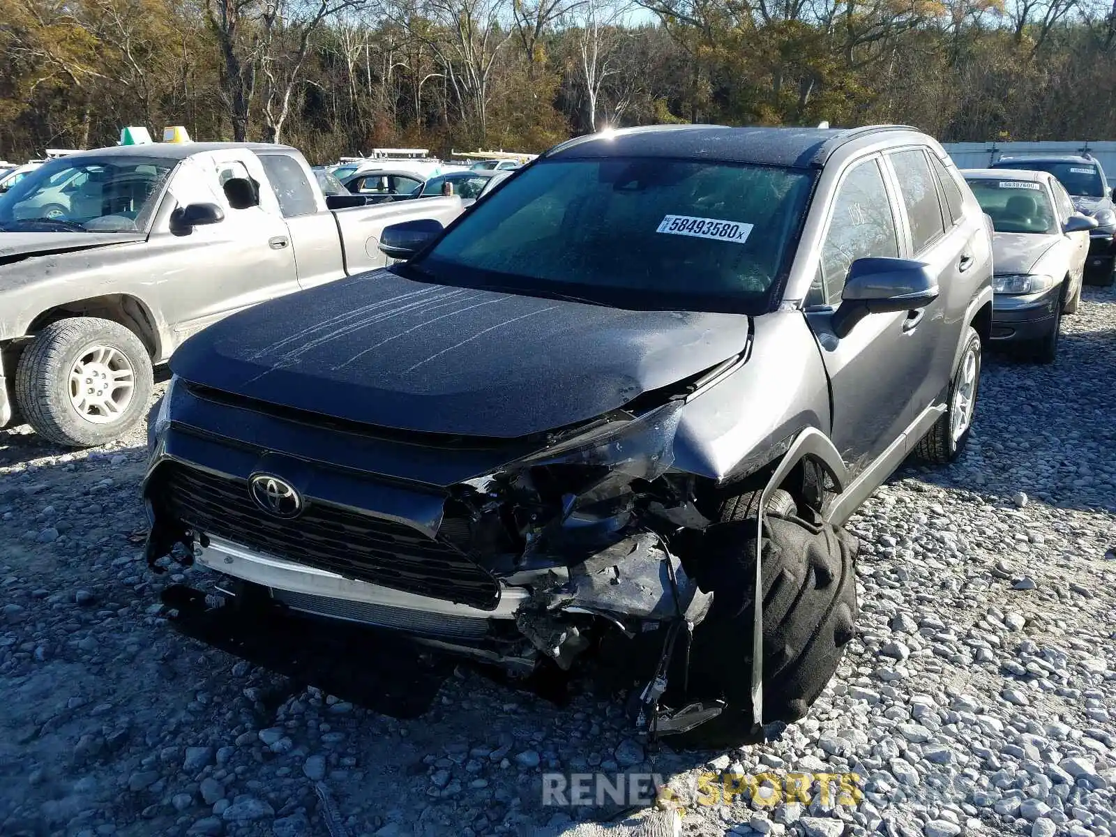 2 Photograph of a damaged car 2T3W1RFVXMC098777 TOYOTA RAV4 2021