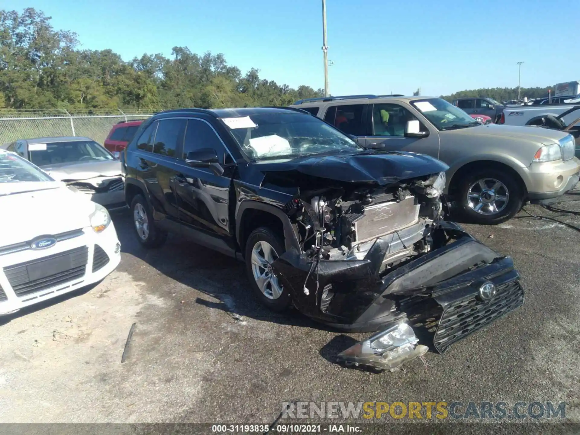 1 Photograph of a damaged car 2T3W1RFVXMC098990 TOYOTA RAV4 2021