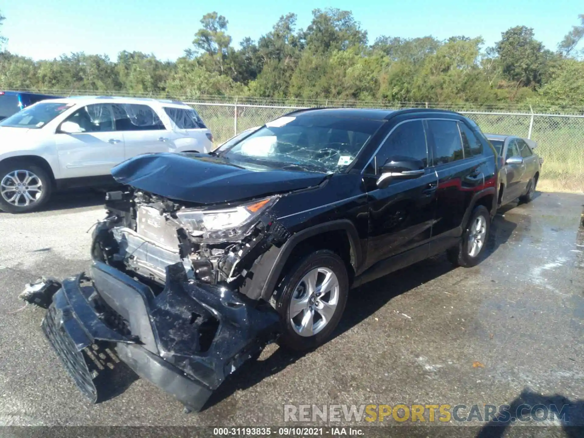 2 Photograph of a damaged car 2T3W1RFVXMC098990 TOYOTA RAV4 2021