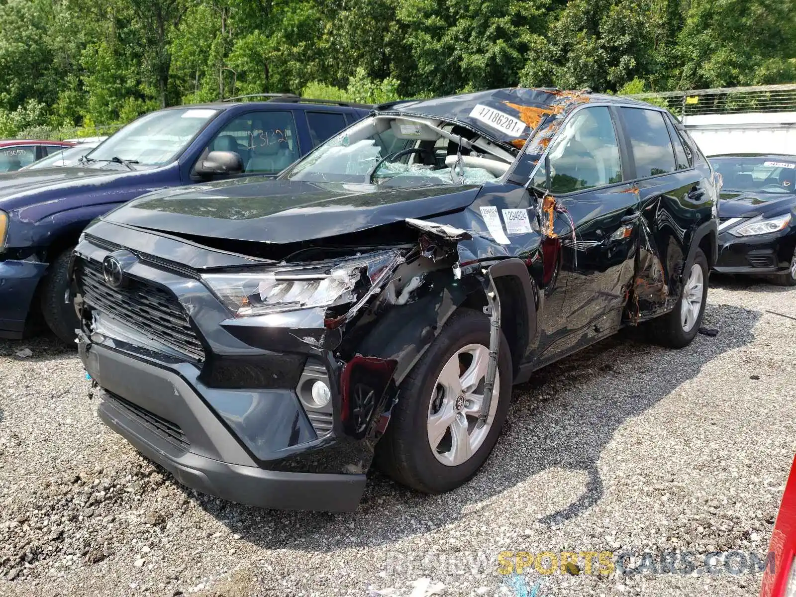 2 Photograph of a damaged car 2T3W1RFVXMC101659 TOYOTA RAV4 2021