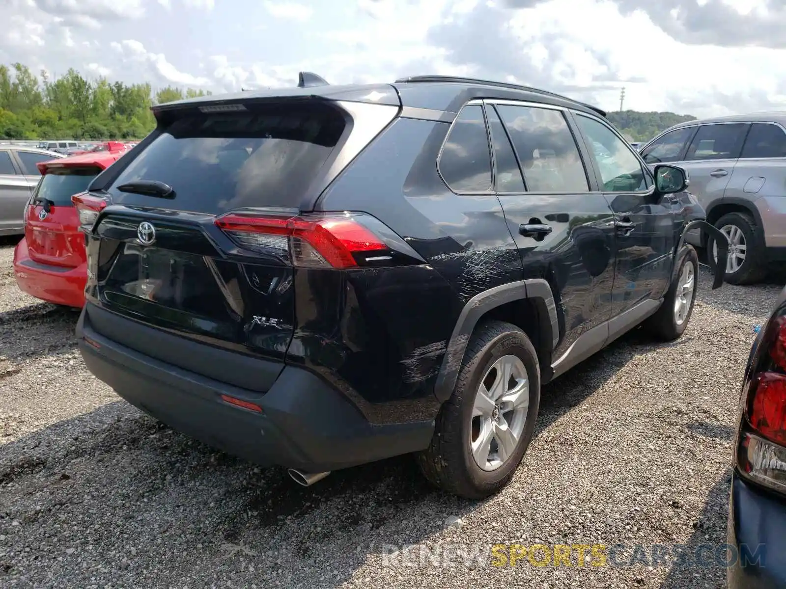 4 Фотография поврежденного автомобиля 2T3W1RFVXMC101659 TOYOTA RAV4 2021