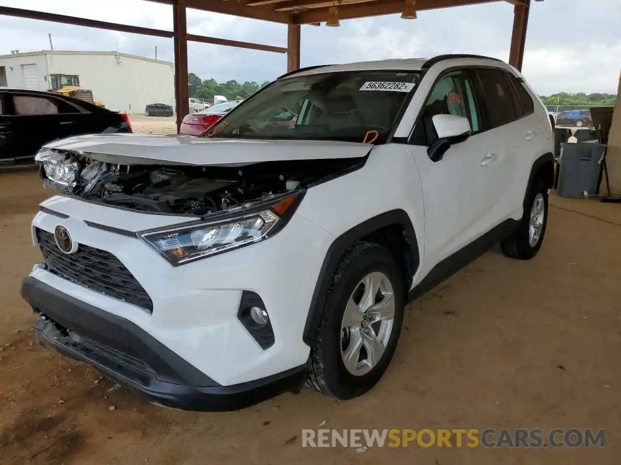 2 Photograph of a damaged car 2T3W1RFVXMC104545 TOYOTA RAV4 2021