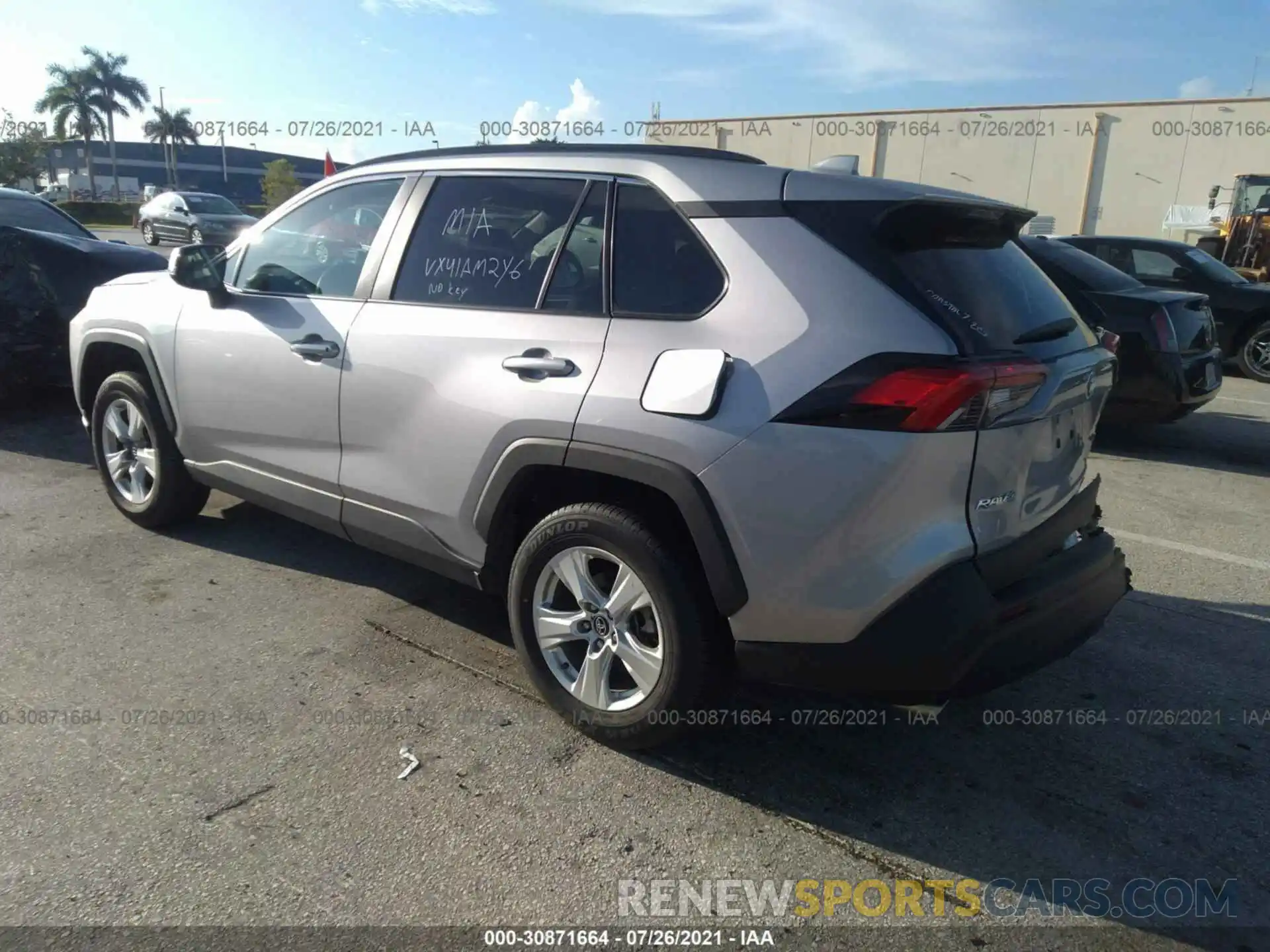 3 Photograph of a damaged car 2T3W1RFVXMC104657 TOYOTA RAV4 2021