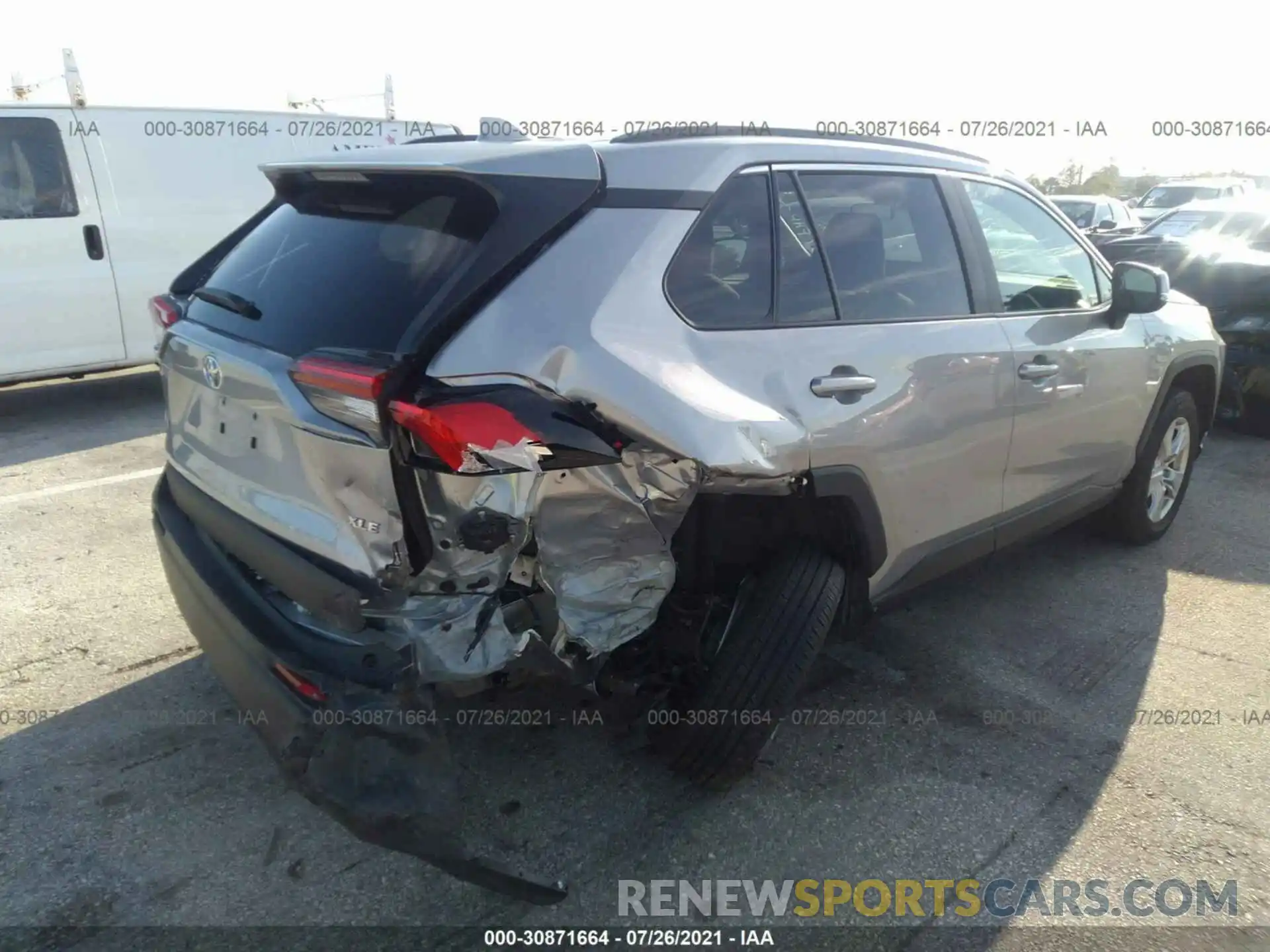 6 Photograph of a damaged car 2T3W1RFVXMC104657 TOYOTA RAV4 2021