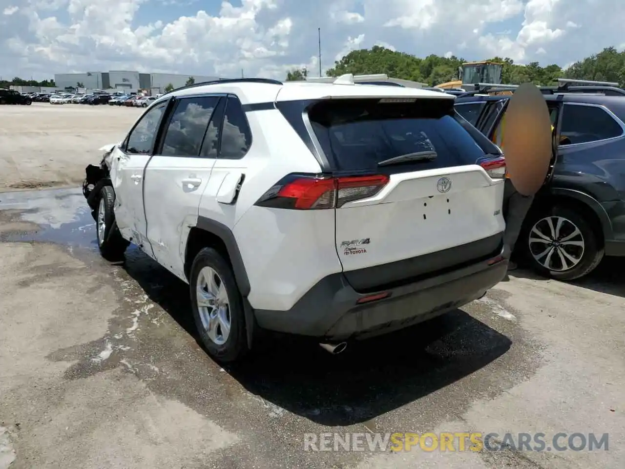 3 Photograph of a damaged car 2T3W1RFVXMC106067 TOYOTA RAV4 2021