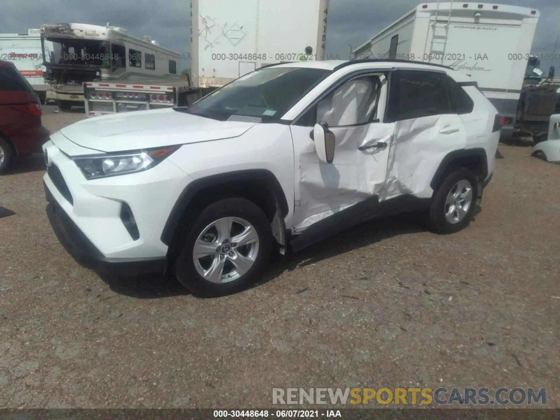 2 Photograph of a damaged car 2T3W1RFVXMC106960 TOYOTA RAV4 2021