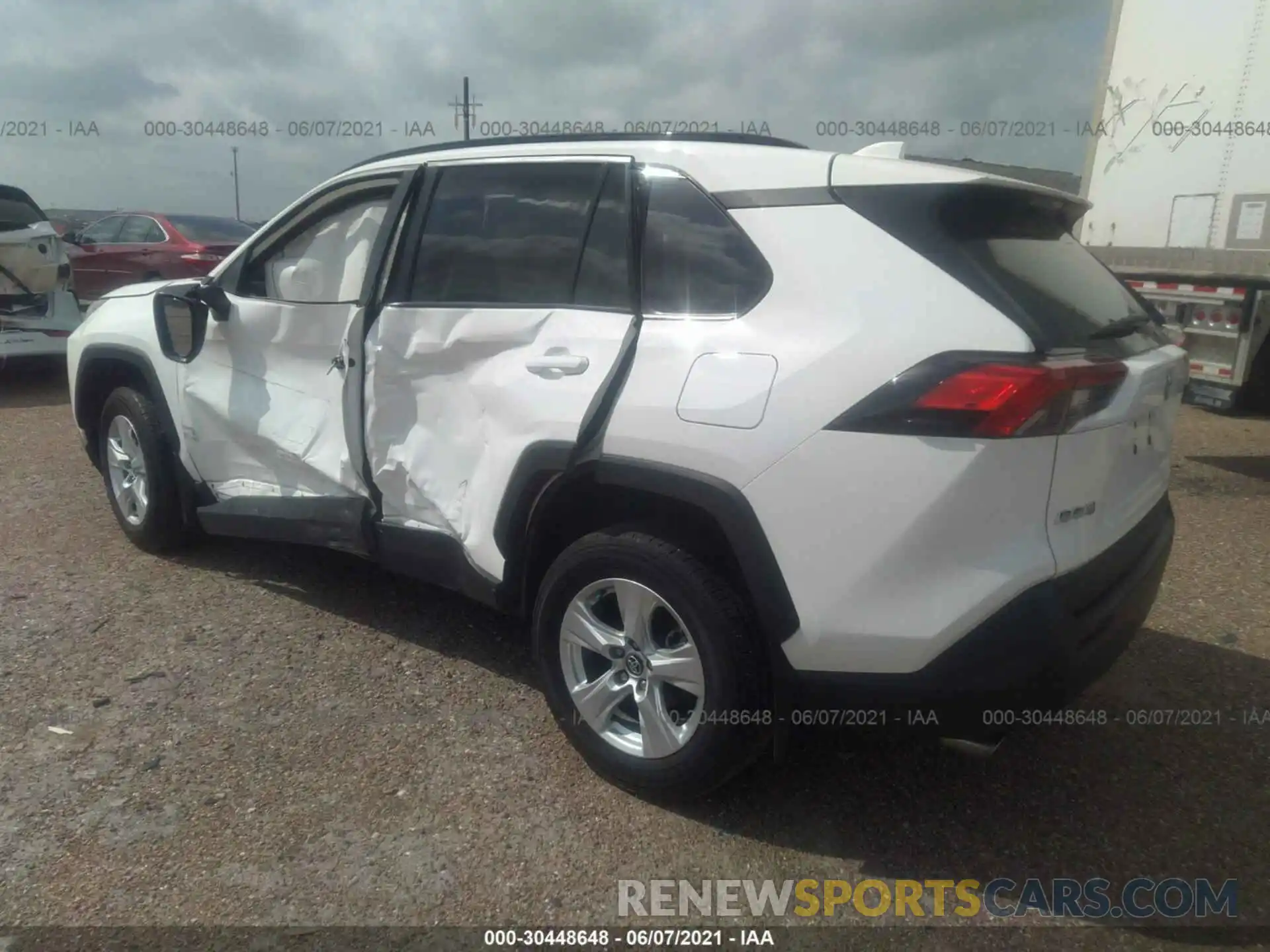 3 Photograph of a damaged car 2T3W1RFVXMC106960 TOYOTA RAV4 2021