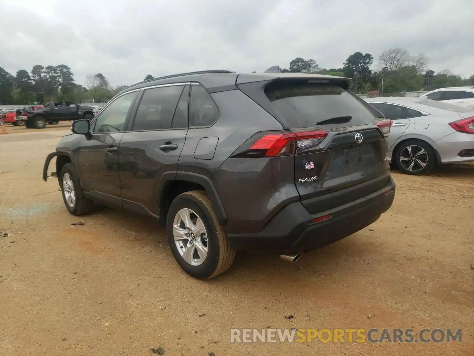 3 Photograph of a damaged car 2T3W1RFVXMC108174 TOYOTA RAV4 2021