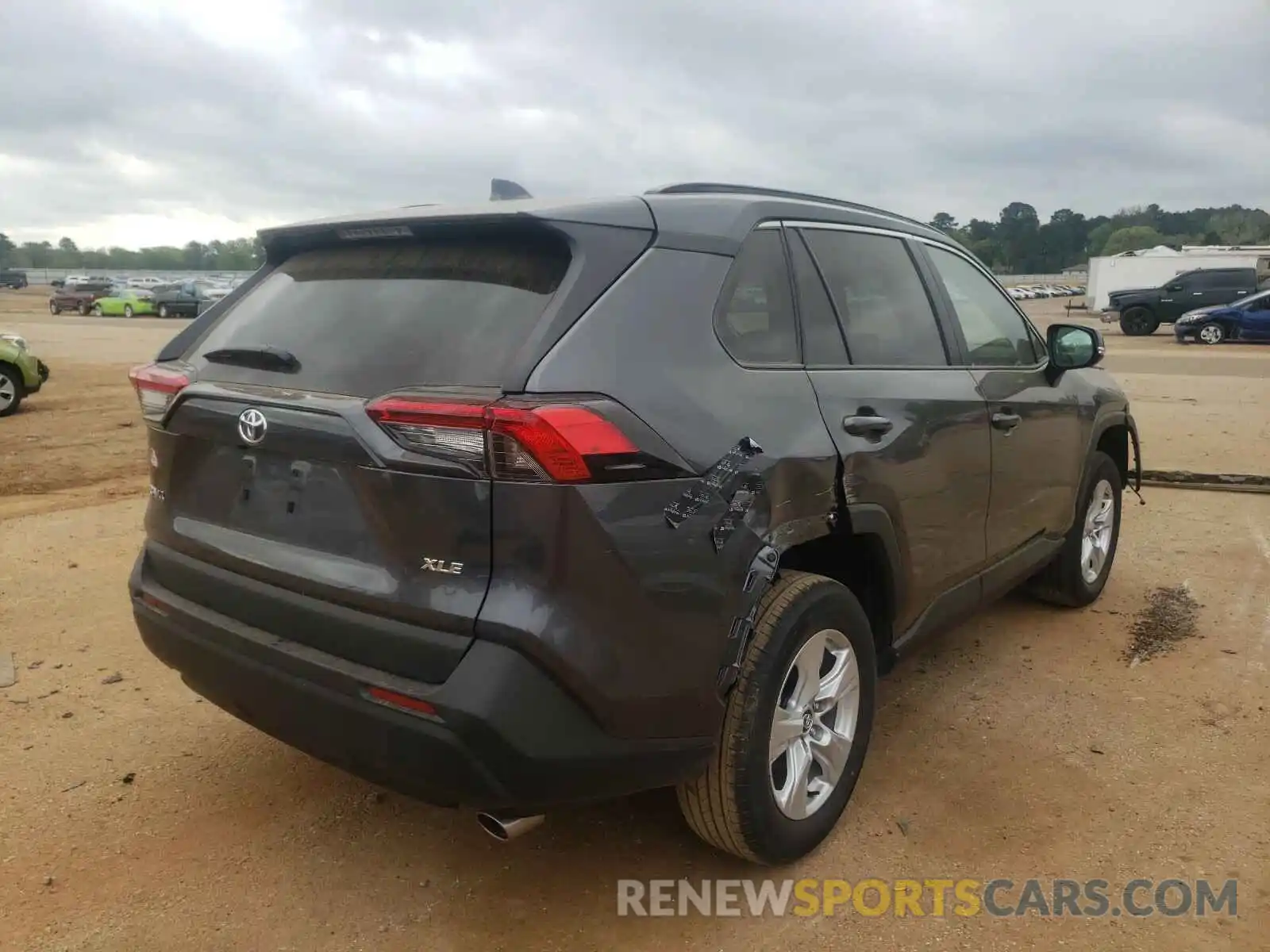 4 Photograph of a damaged car 2T3W1RFVXMC108174 TOYOTA RAV4 2021