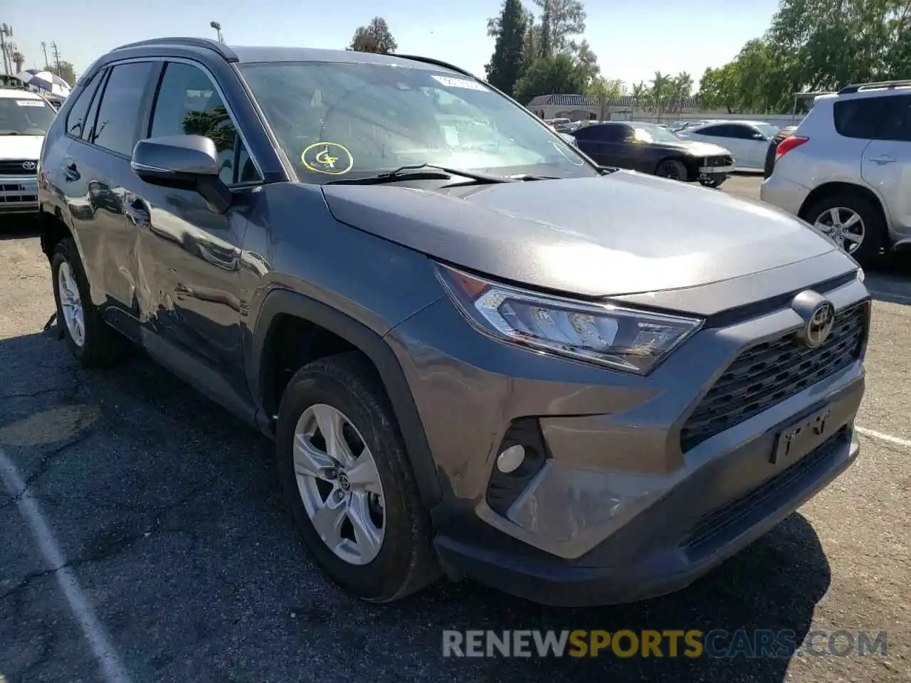 1 Photograph of a damaged car 2T3W1RFVXMC111754 TOYOTA RAV4 2021