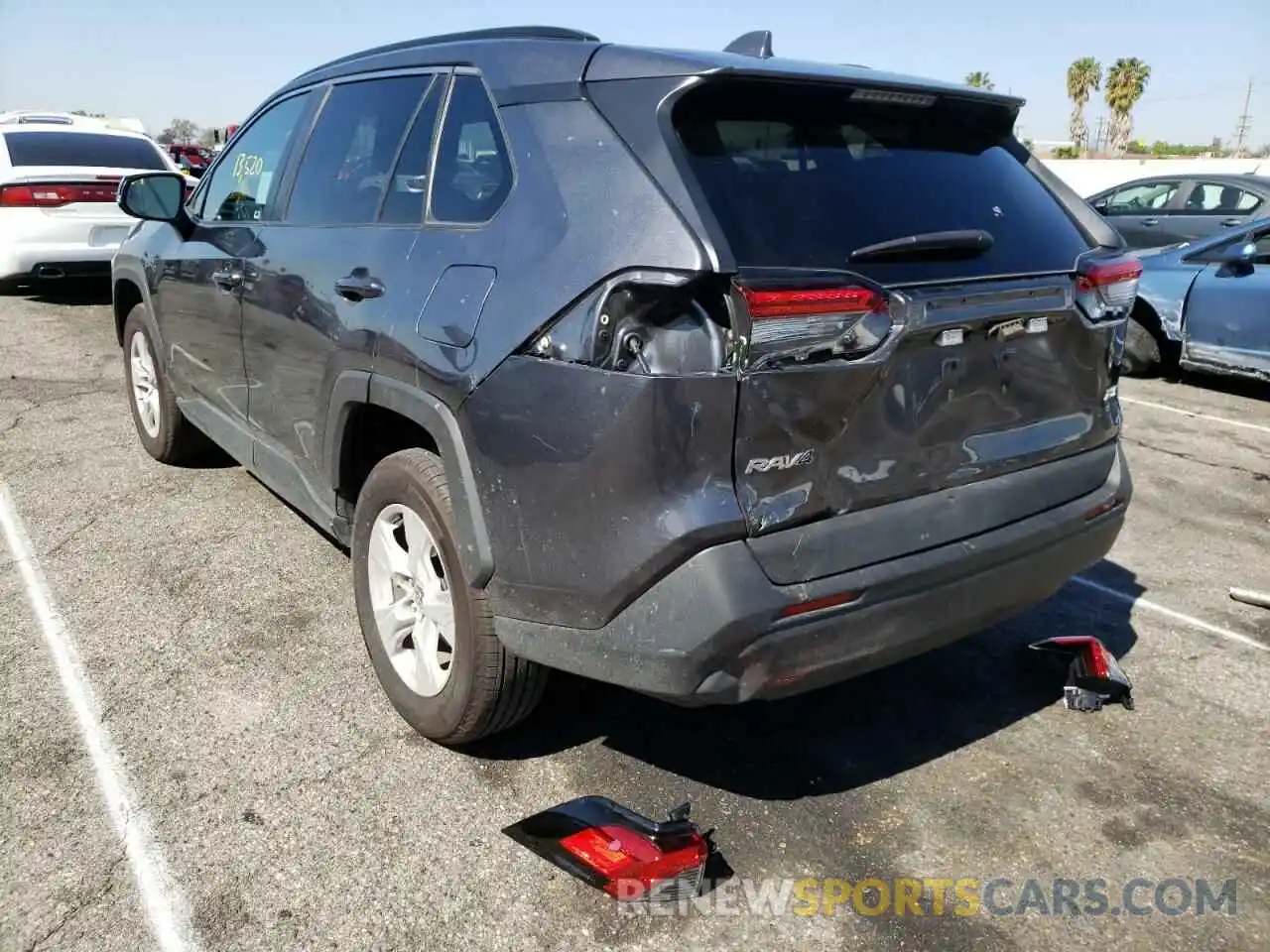 3 Photograph of a damaged car 2T3W1RFVXMC111754 TOYOTA RAV4 2021