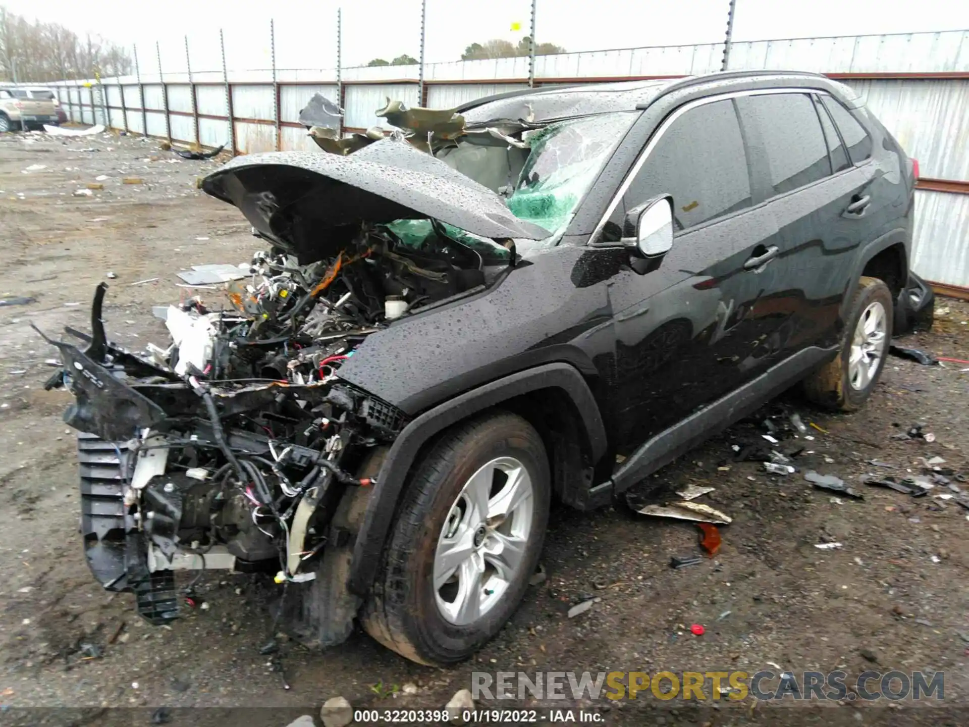 2 Фотография поврежденного автомобиля 2T3W1RFVXMC119823 TOYOTA RAV4 2021