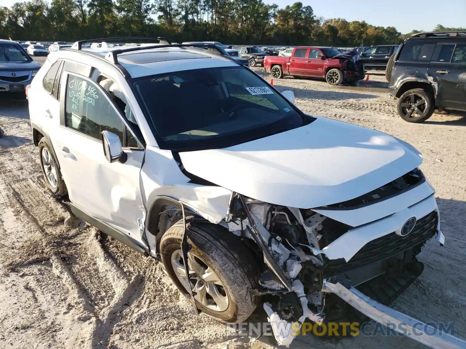 9 Photograph of a damaged car 2T3W1RFVXMC119918 TOYOTA RAV4 2021