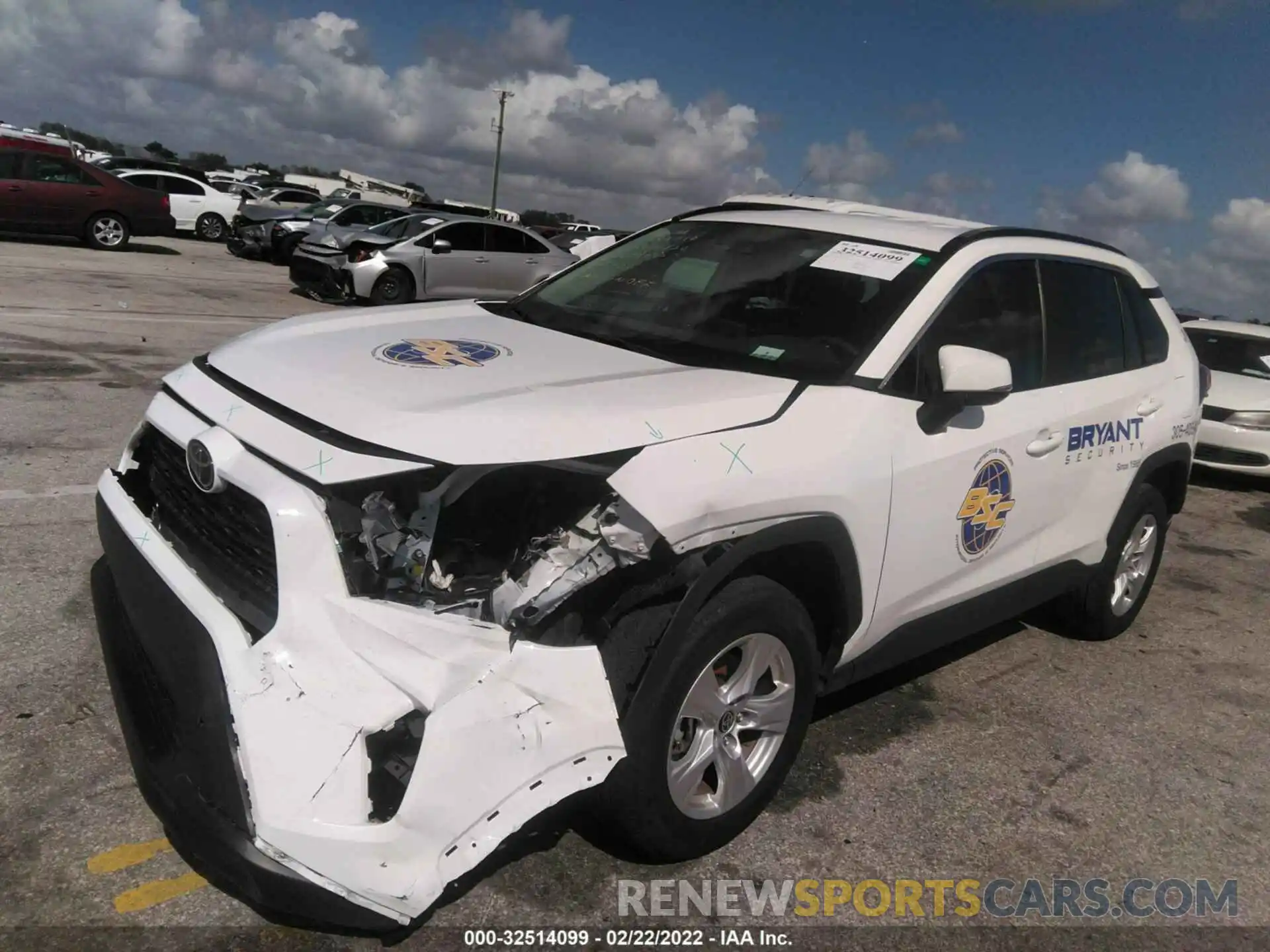 2 Photograph of a damaged car 2T3W1RFVXMC123631 TOYOTA RAV4 2021