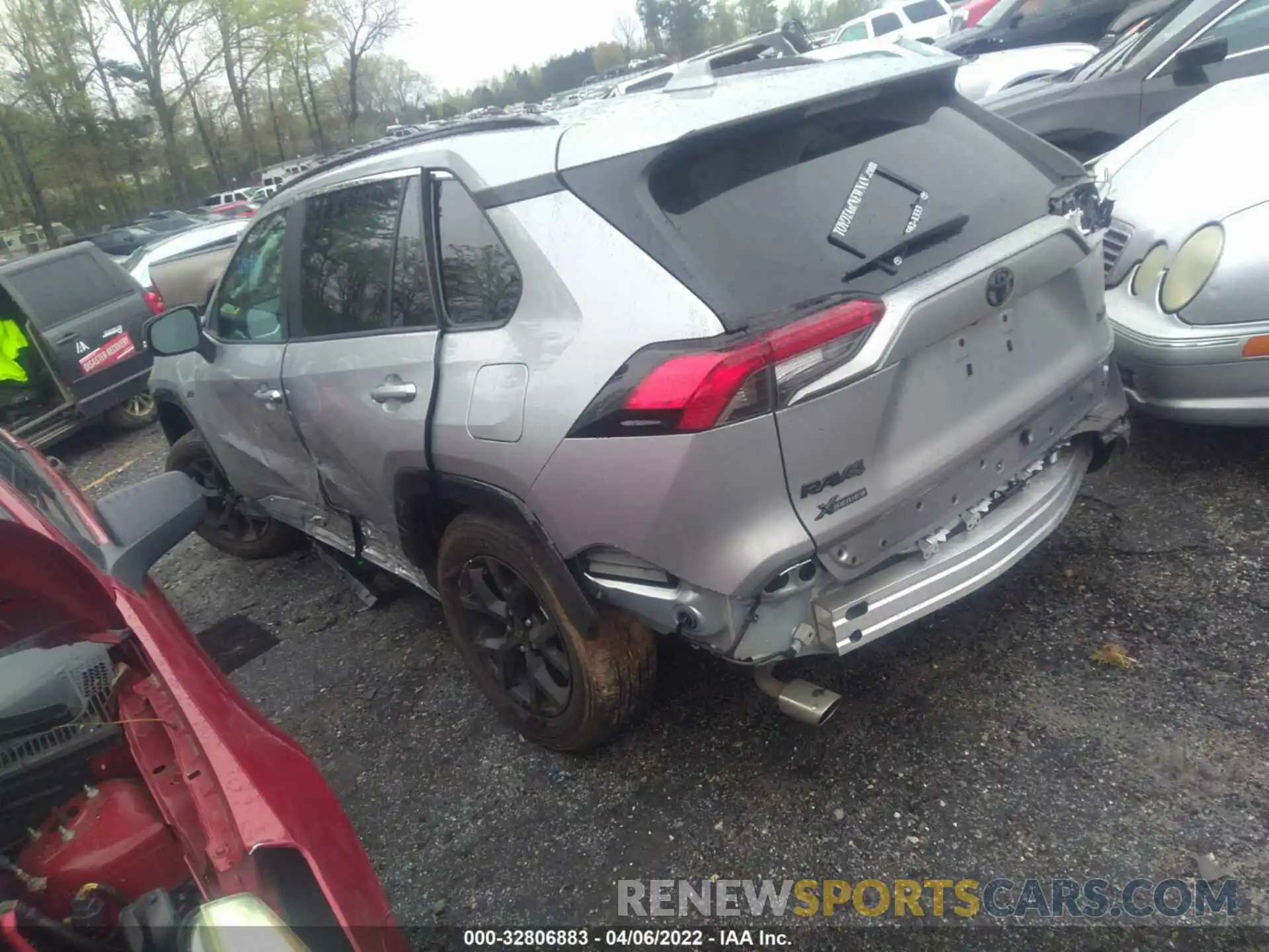 3 Photograph of a damaged car 2T3W1RFVXMC131454 TOYOTA RAV4 2021