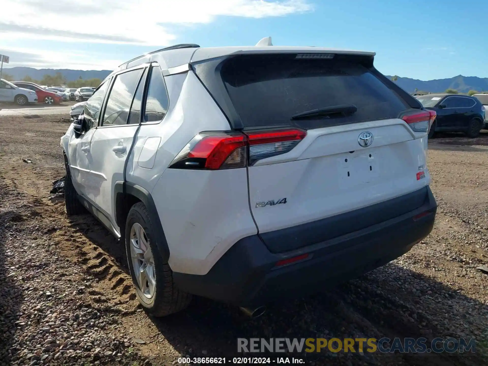 3 Photograph of a damaged car 2T3W1RFVXMC137500 TOYOTA RAV4 2021