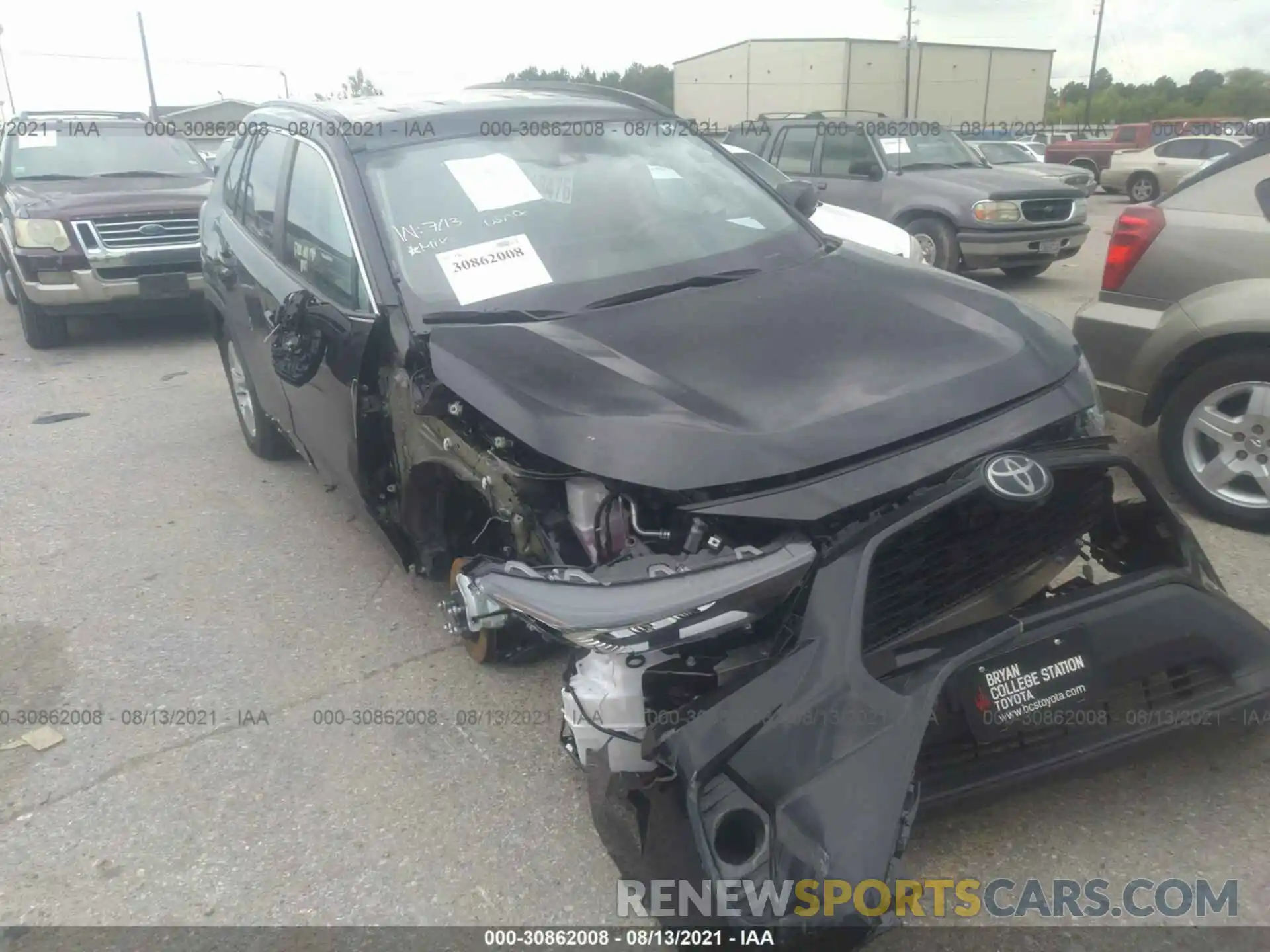 1 Photograph of a damaged car 2T3W1RFVXMC144852 TOYOTA RAV4 2021